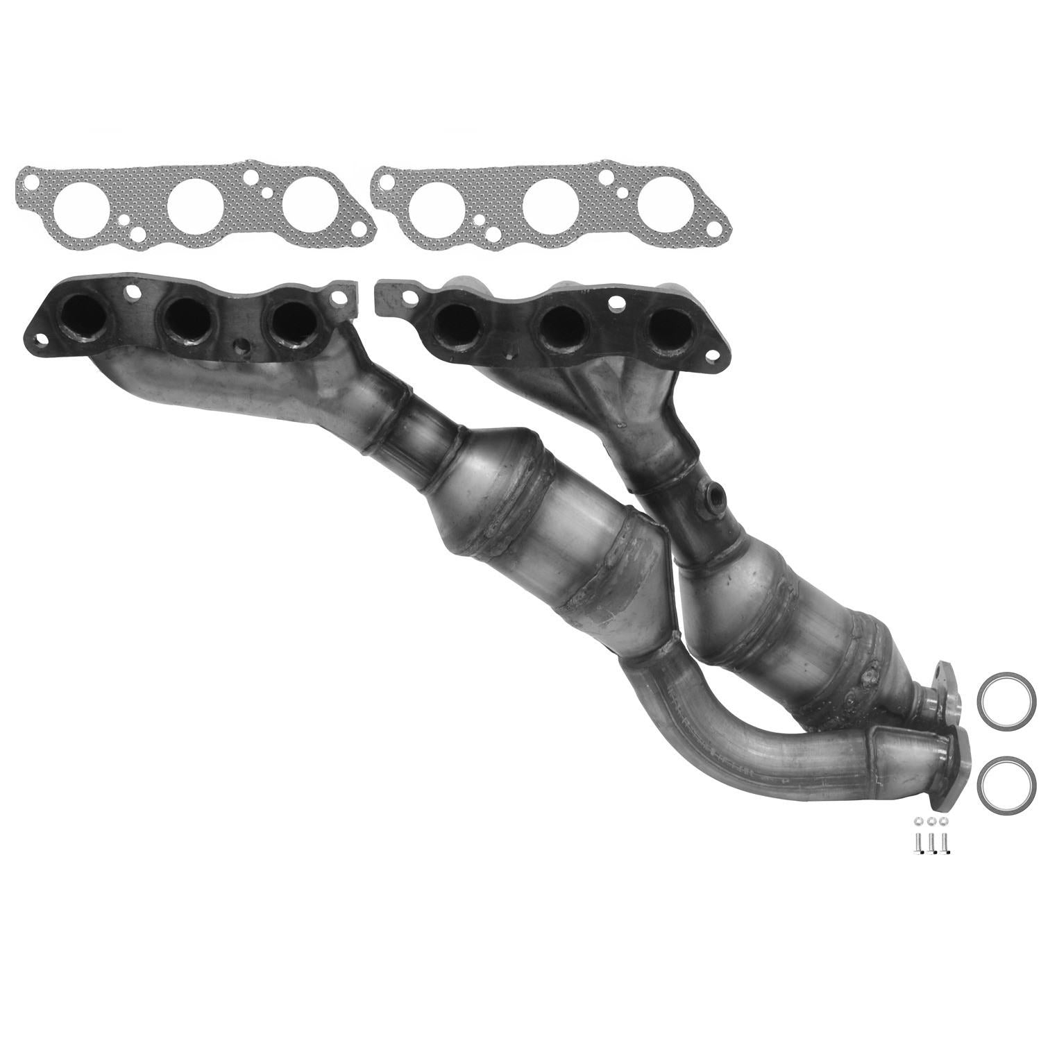 Eastern Catalytic Catalytic Converter with Integrated Exhaust Manifold 40486