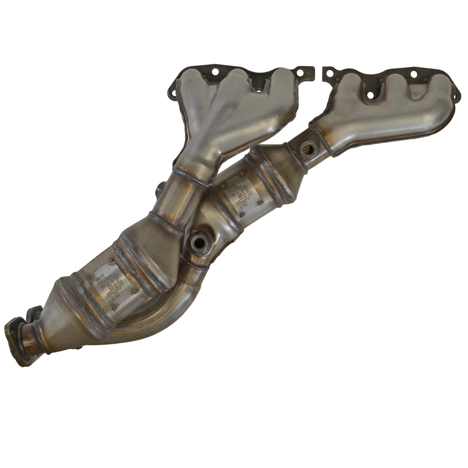 Eastern Catalytic Catalytic Converter with Integrated Exhaust Manifold 40486