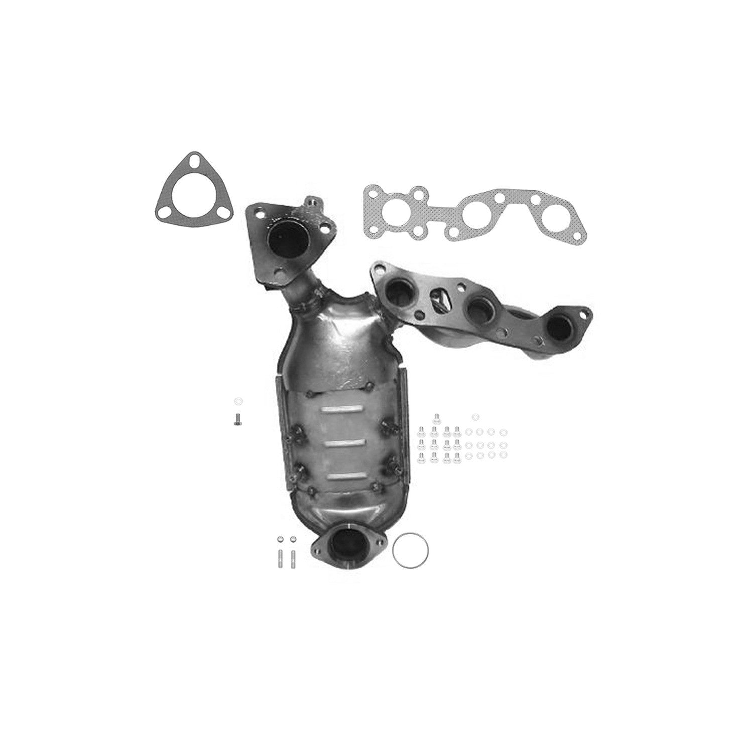 Eastern Catalytic Catalytic Converter with Integrated Exhaust Manifold 40616