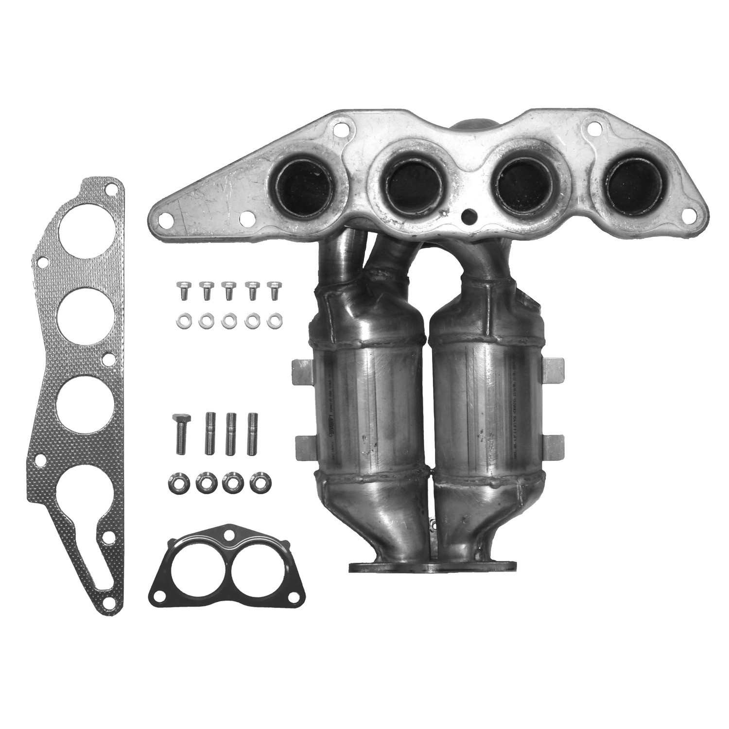 Eastern Catalytic Catalytic Converter with Integrated Exhaust Manifold 40617