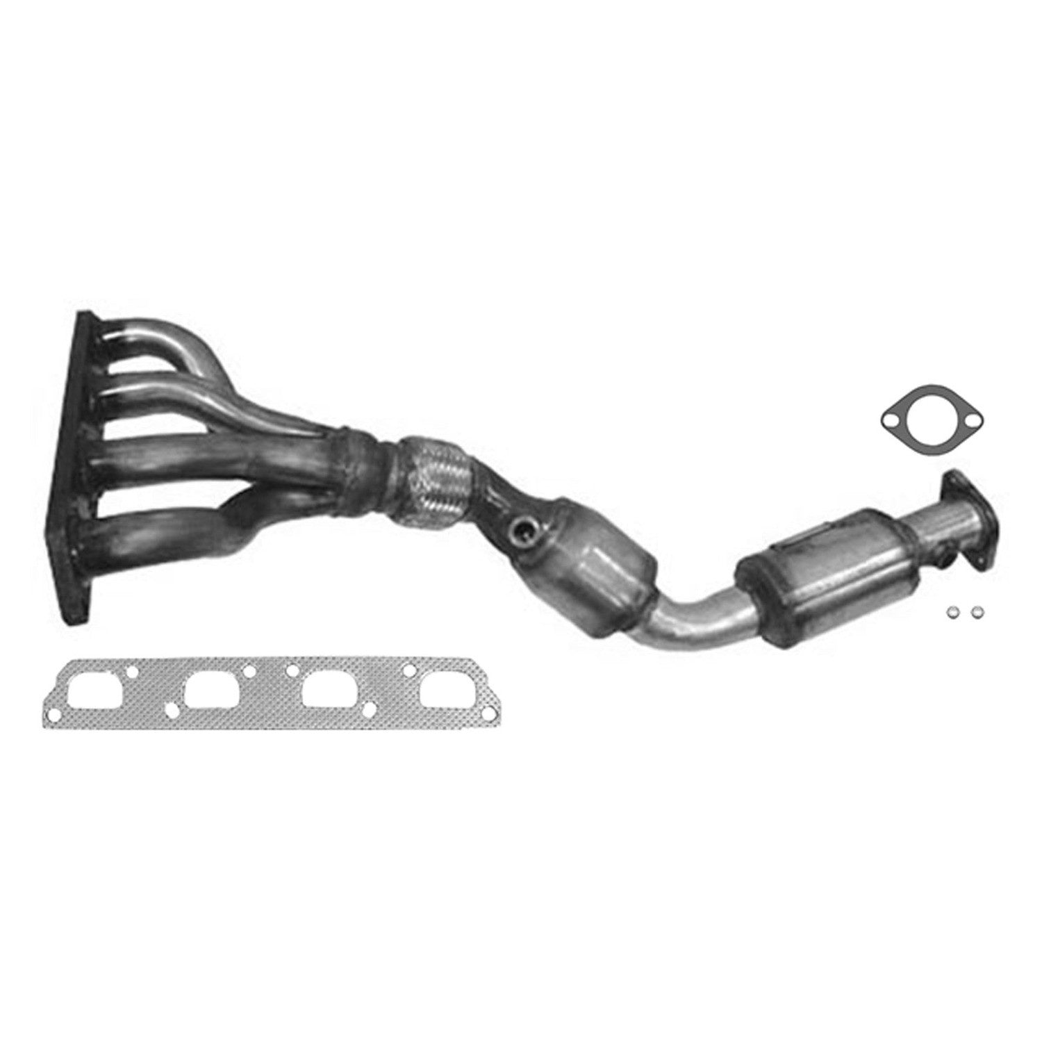 Eastern Catalytic Catalytic Converter with Integrated Exhaust Manifold 40686