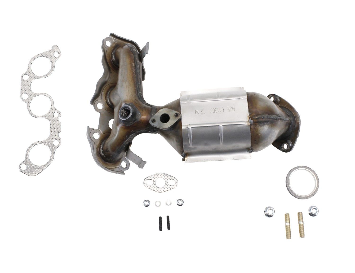 Eastern Catalytic Catalytic Converter with Integrated Exhaust Manifold 40721