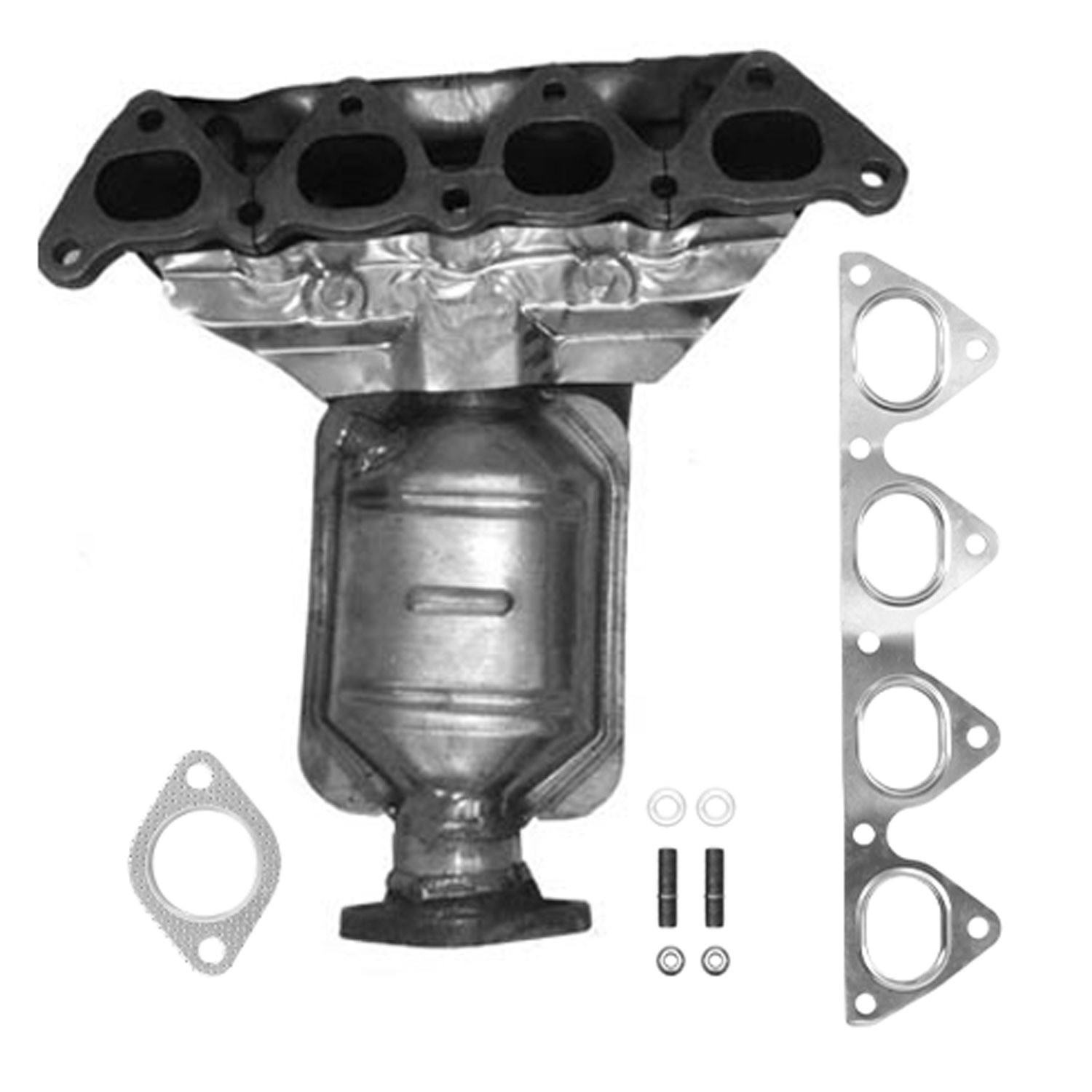 Eastern Catalytic Catalytic Converter with Integrated Exhaust Manifold 40736