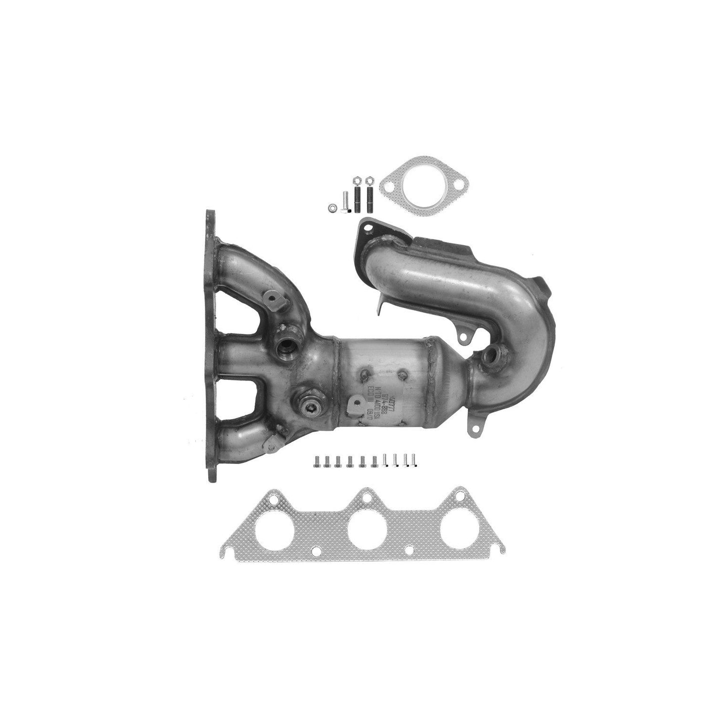 Eastern Catalytic Catalytic Converter with Integrated Exhaust Manifold 40777