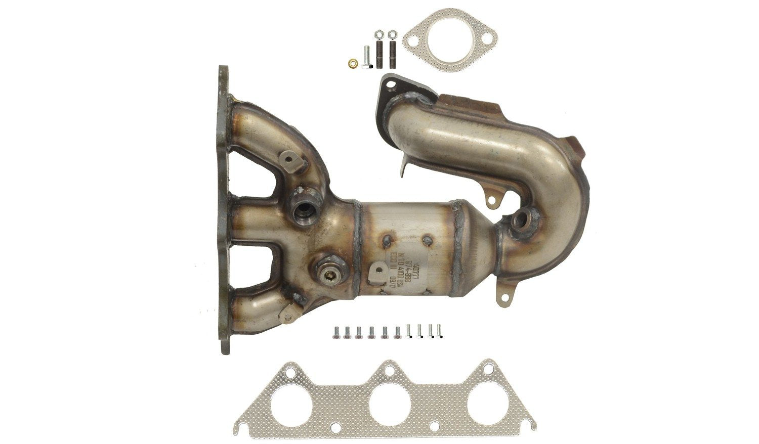 Eastern Catalytic Catalytic Converter with Integrated Exhaust Manifold 40777
