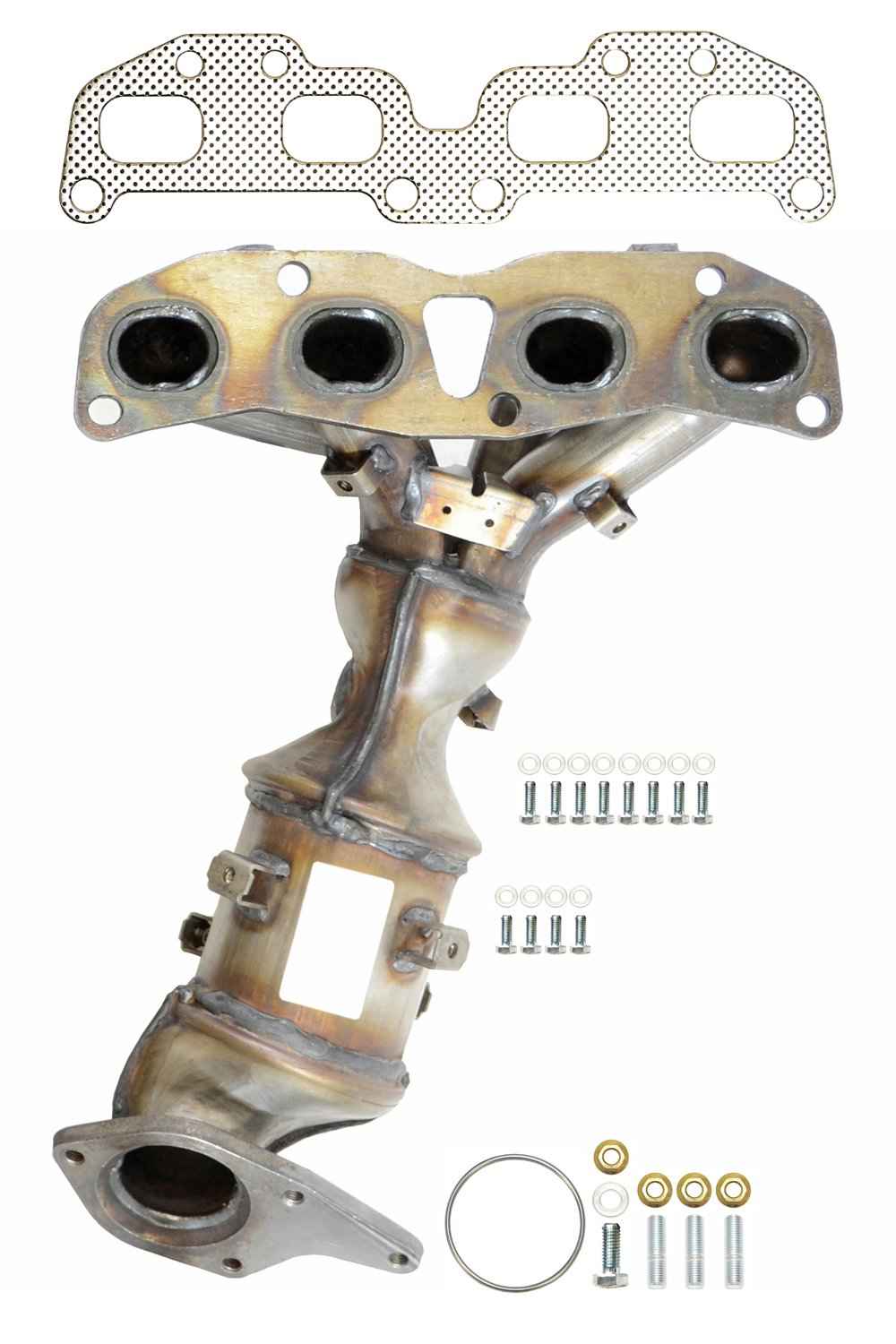 Eastern Catalytic Catalytic Converter with Integrated Exhaust Manifold 40800