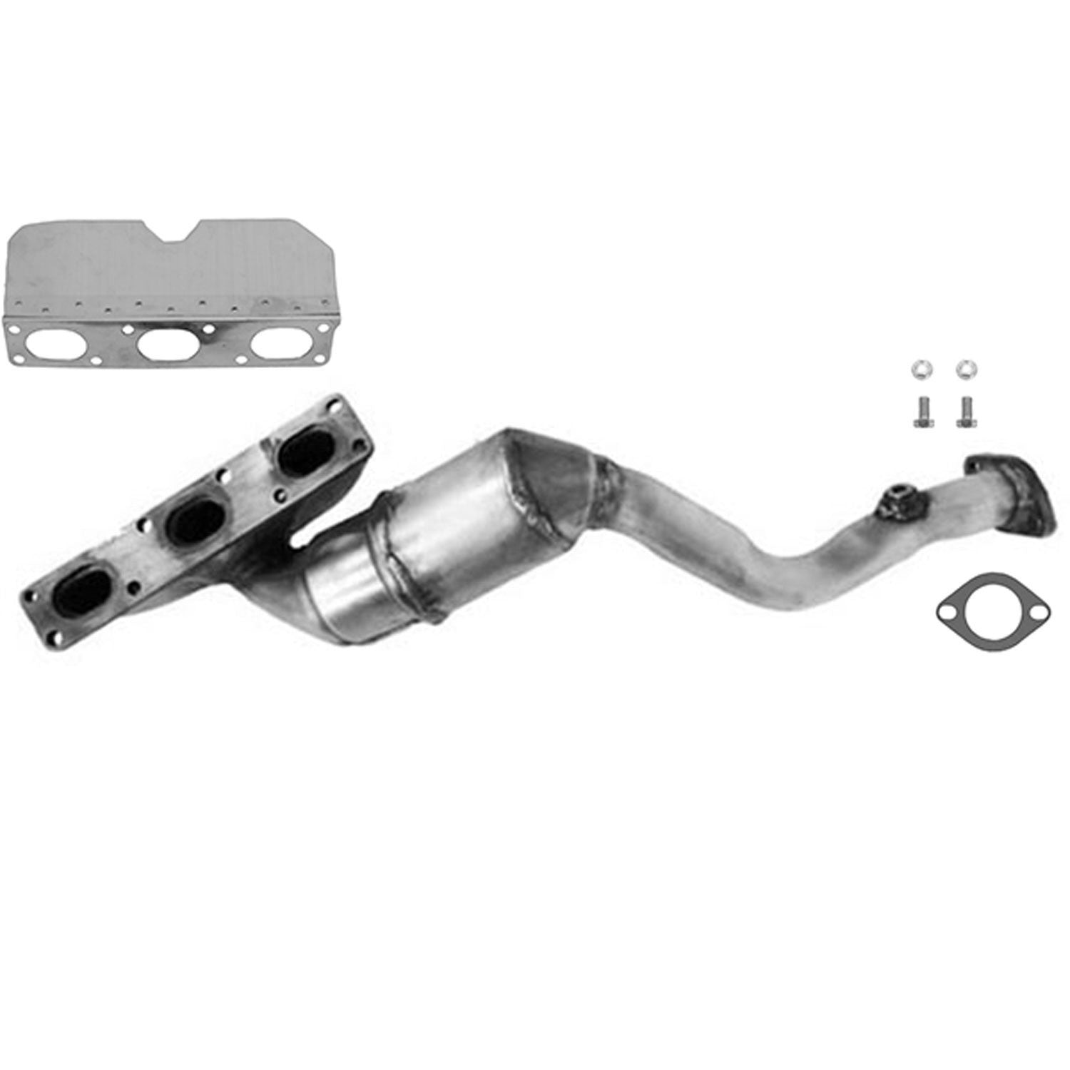 Eastern Catalytic Catalytic Converter with Integrated Exhaust Manifold 40815