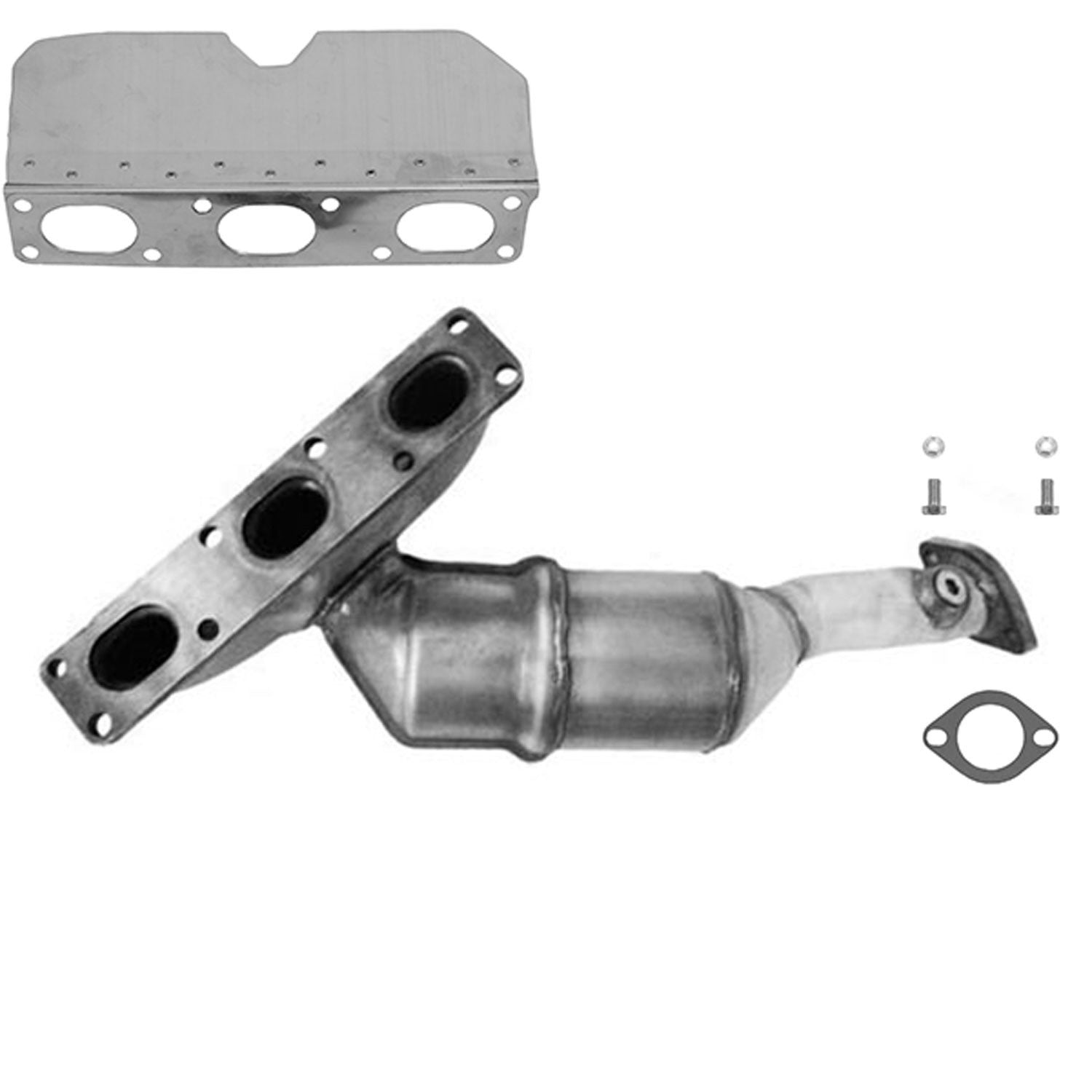 Eastern Catalytic Catalytic Converter with Integrated Exhaust Manifold 40816