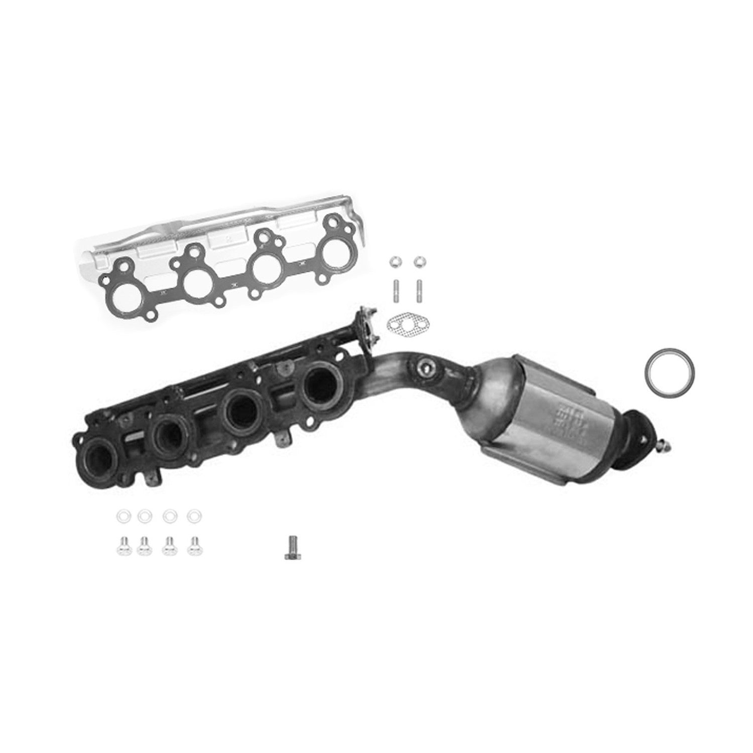 Eastern Catalytic Catalytic Converter with Integrated Exhaust Manifold 40828