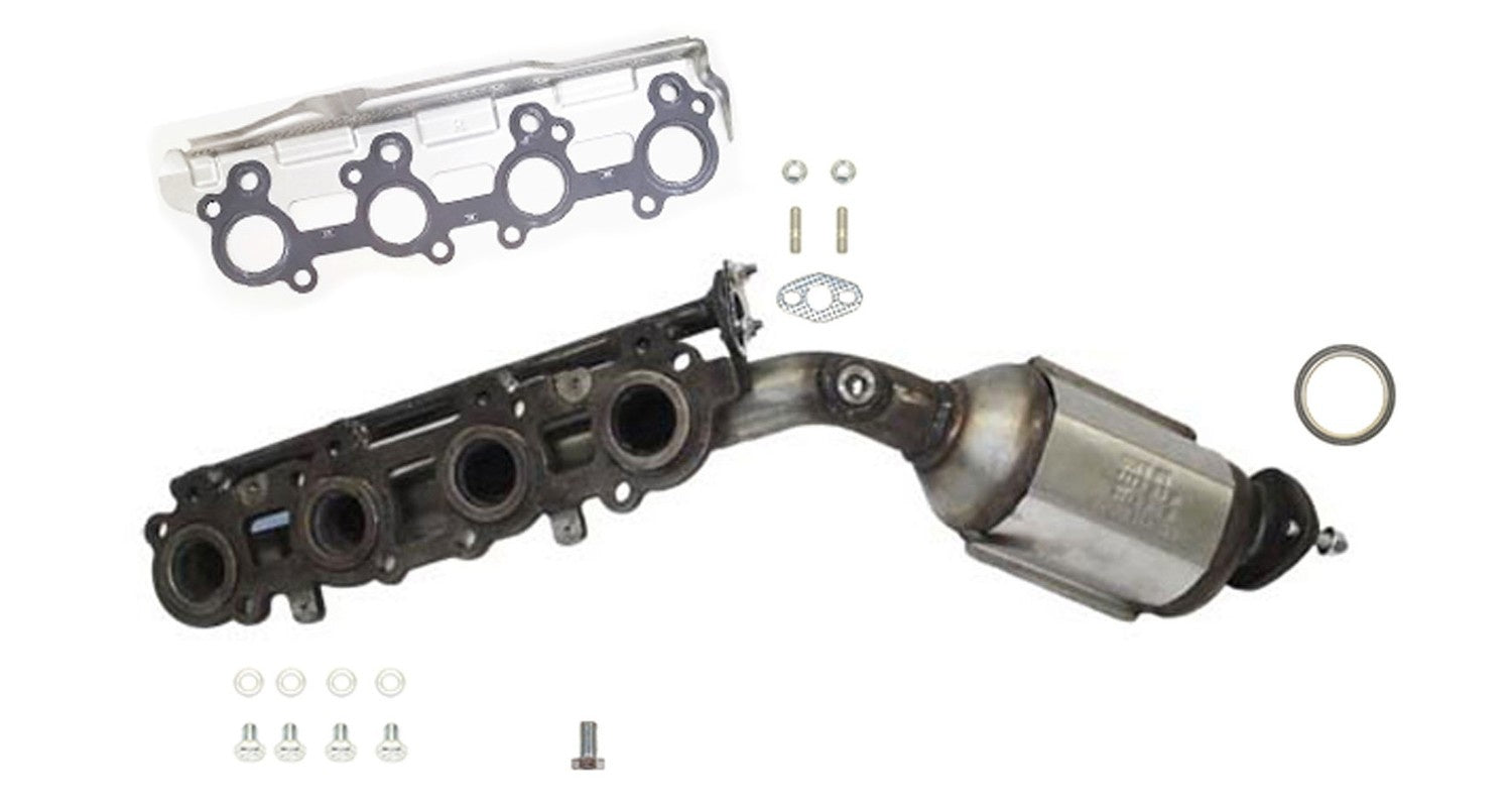 Eastern Catalytic Catalytic Converter with Integrated Exhaust Manifold 40828