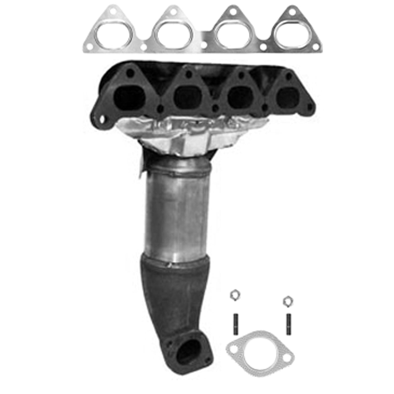 Eastern Catalytic Catalytic Converter with Integrated Exhaust Manifold 40846