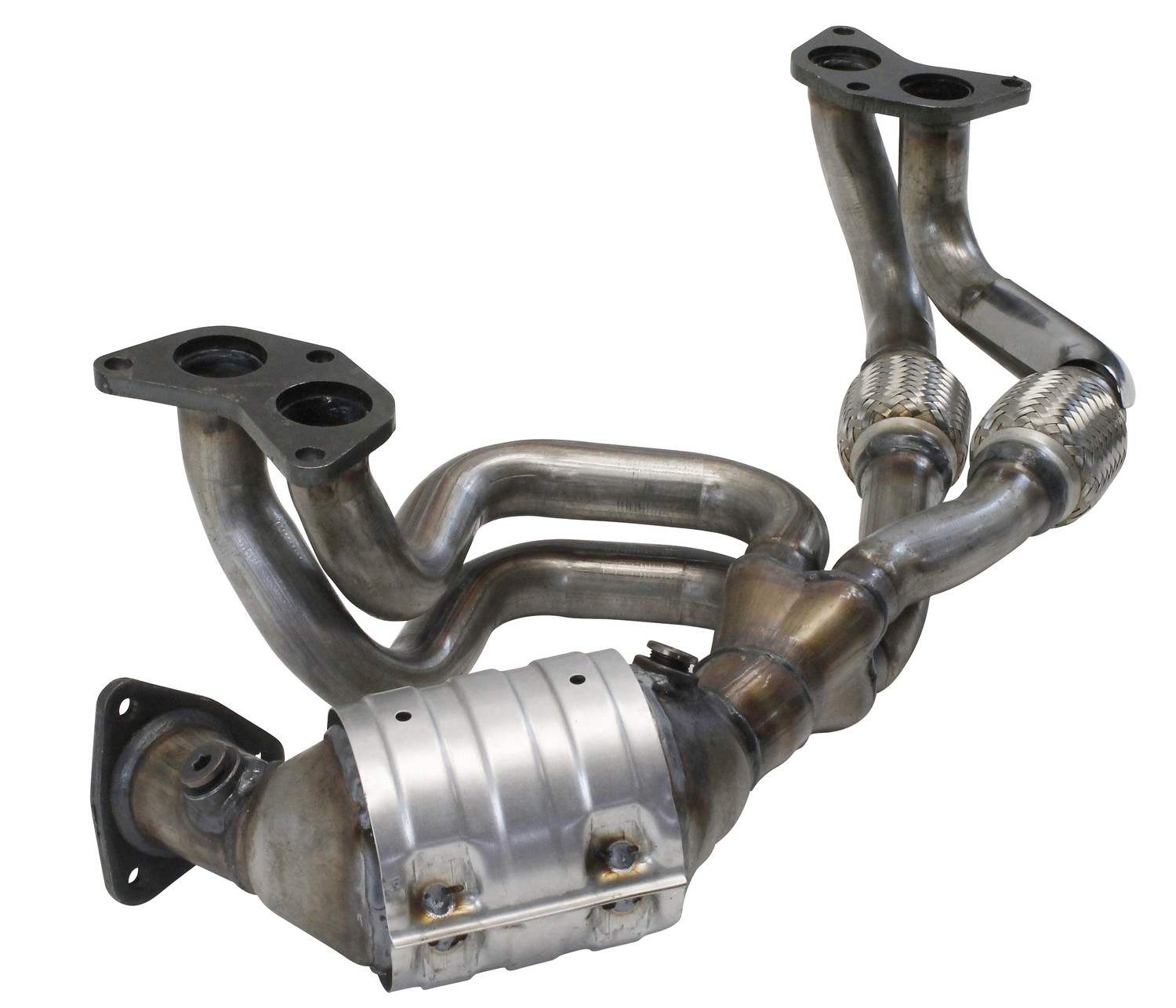 Eastern Catalytic Catalytic Converter with Integrated Exhaust Manifold 40859
