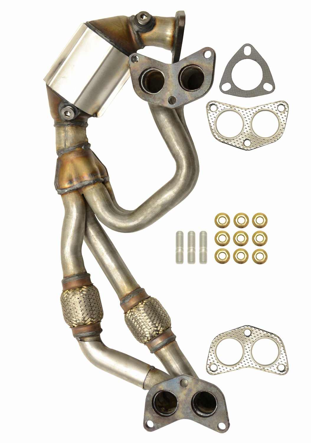 Eastern Catalytic Catalytic Converter with Integrated Exhaust Manifold 40859