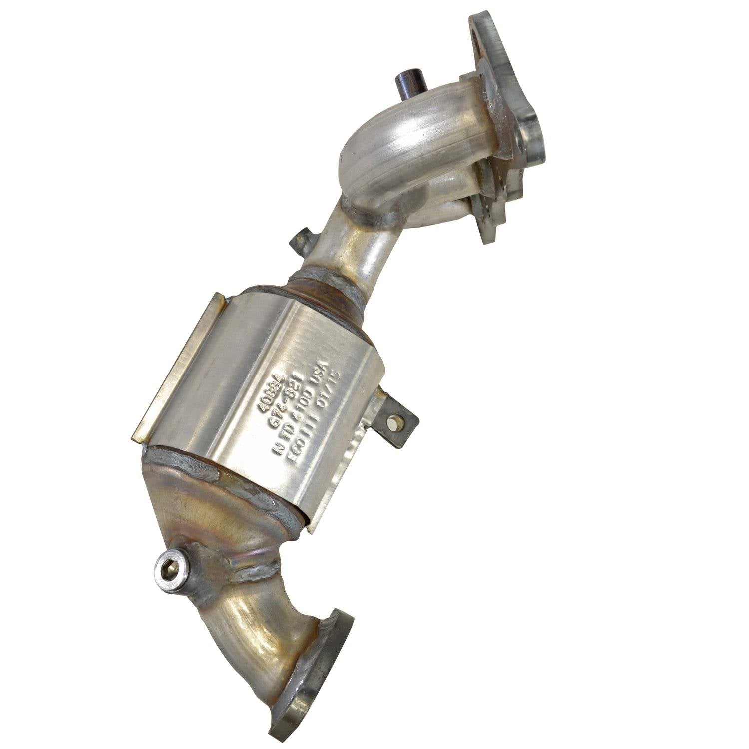 Eastern Catalytic Catalytic Converter with Integrated Exhaust Manifold 40884