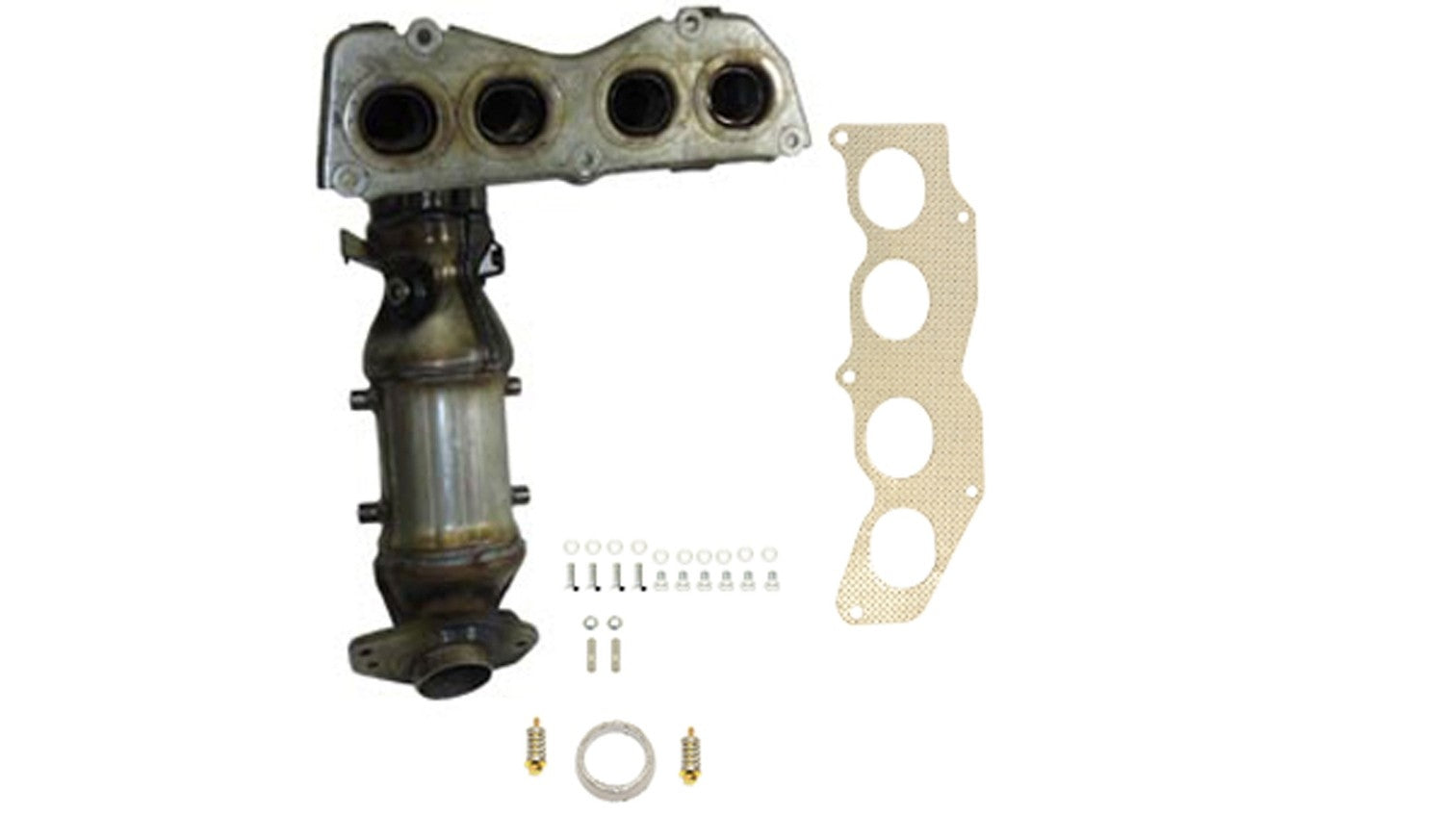 Eastern Catalytic Catalytic Converter with Integrated Exhaust Manifold 40906