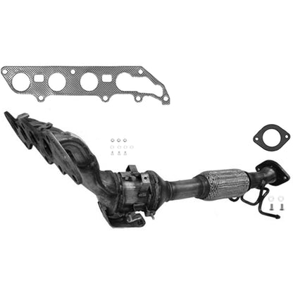 Eastern Catalytic Catalytic Converter with Integrated Exhaust Manifold 40908