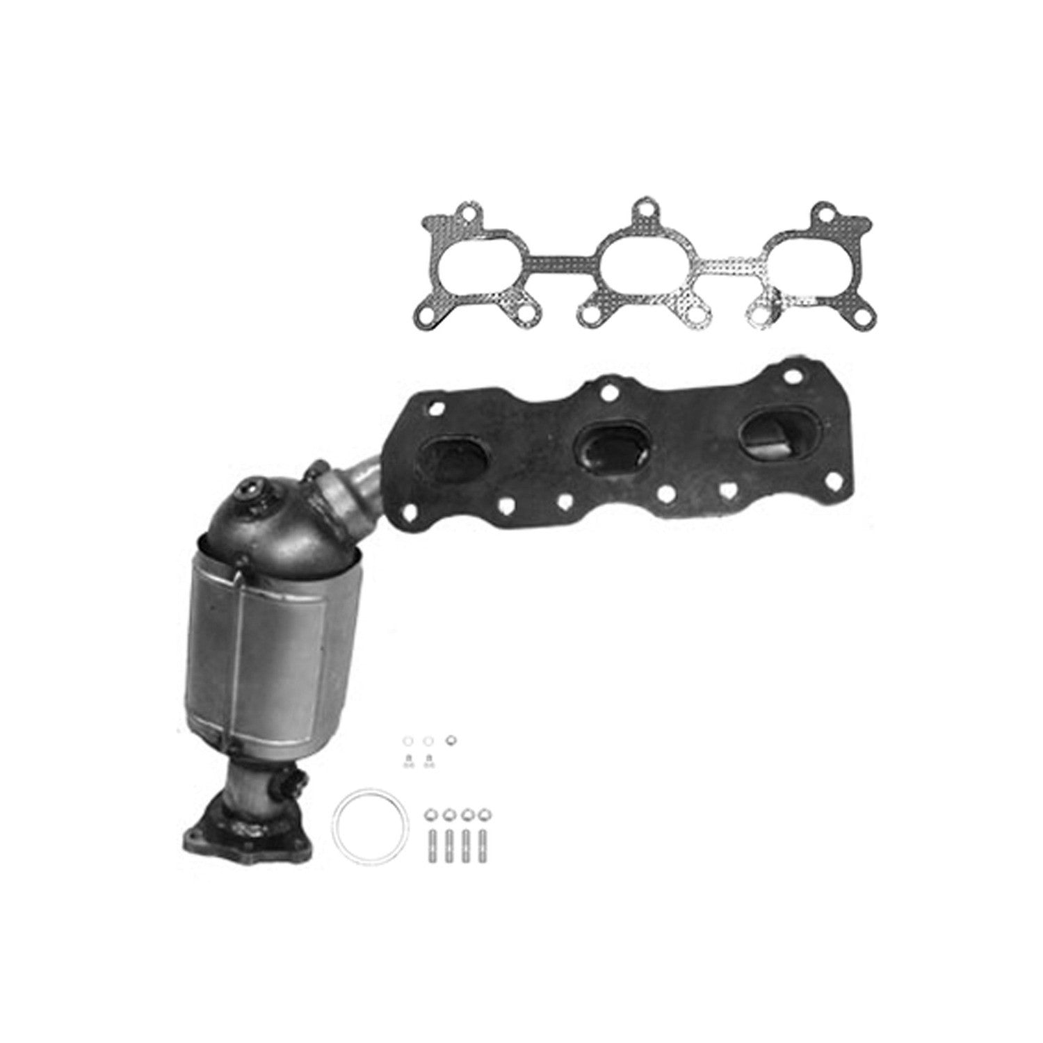 Eastern Catalytic Catalytic Converter with Integrated Exhaust Manifold 40941