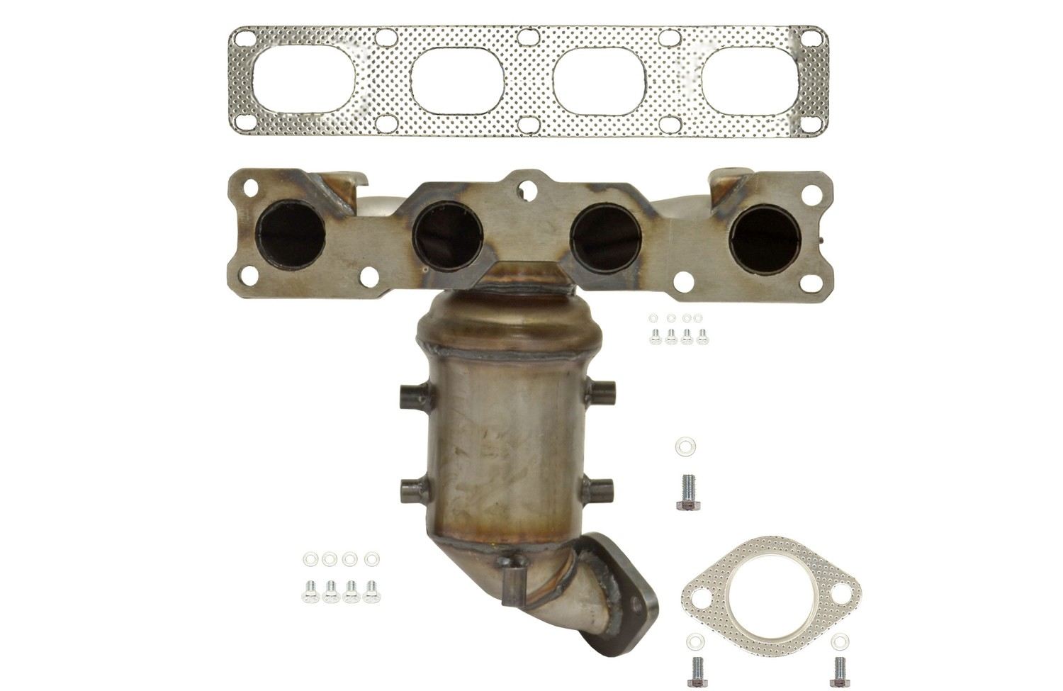 Eastern Catalytic Catalytic Converter with Integrated Exhaust Manifold 40963