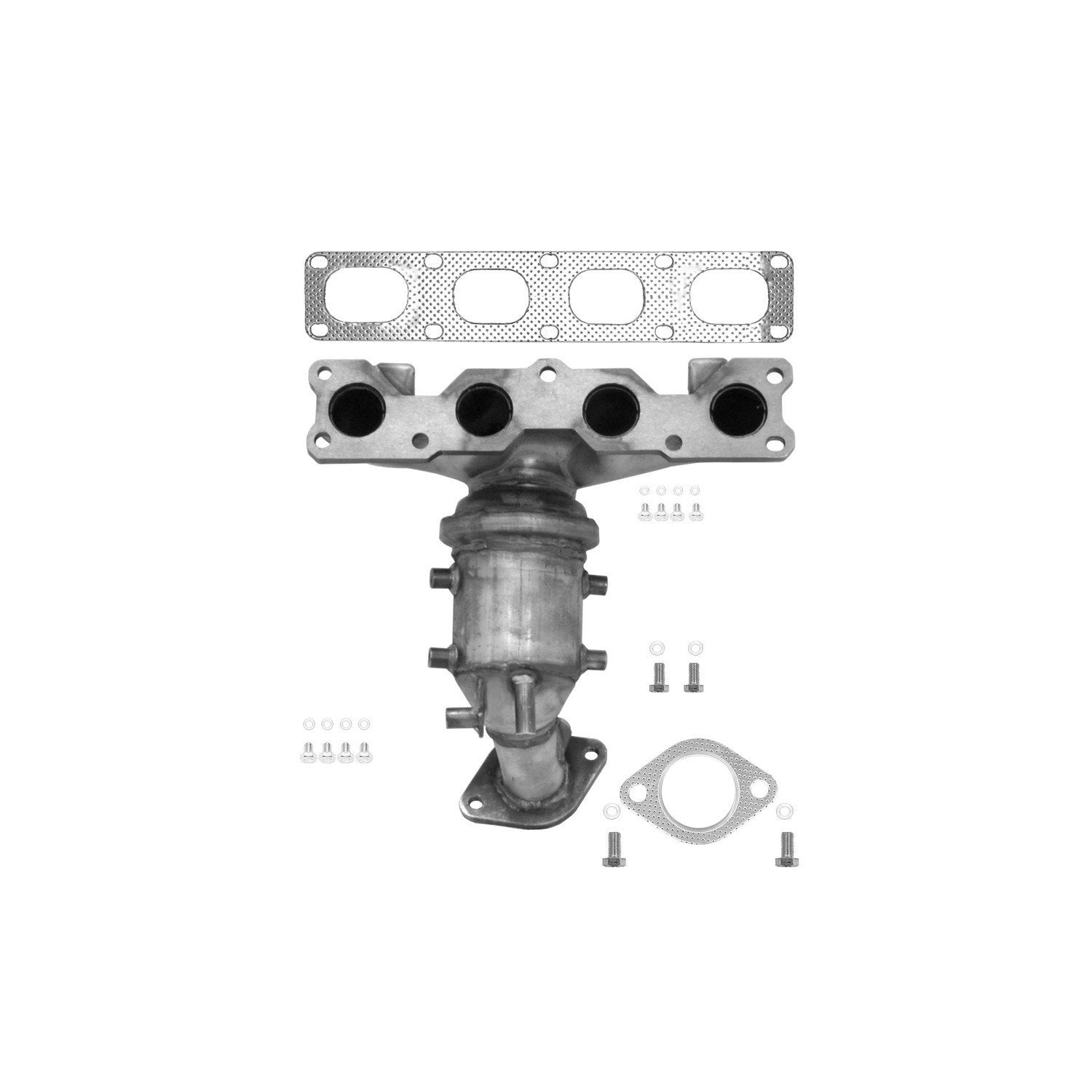 Eastern Catalytic Catalytic Converter with Integrated Exhaust Manifold 40964