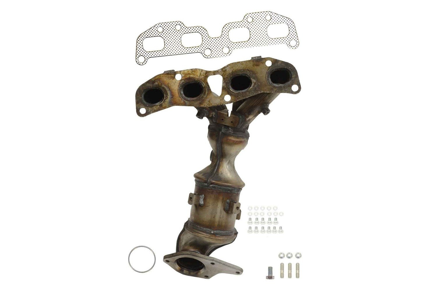 Eastern Catalytic Catalytic Converter with Integrated Exhaust Manifold 40989