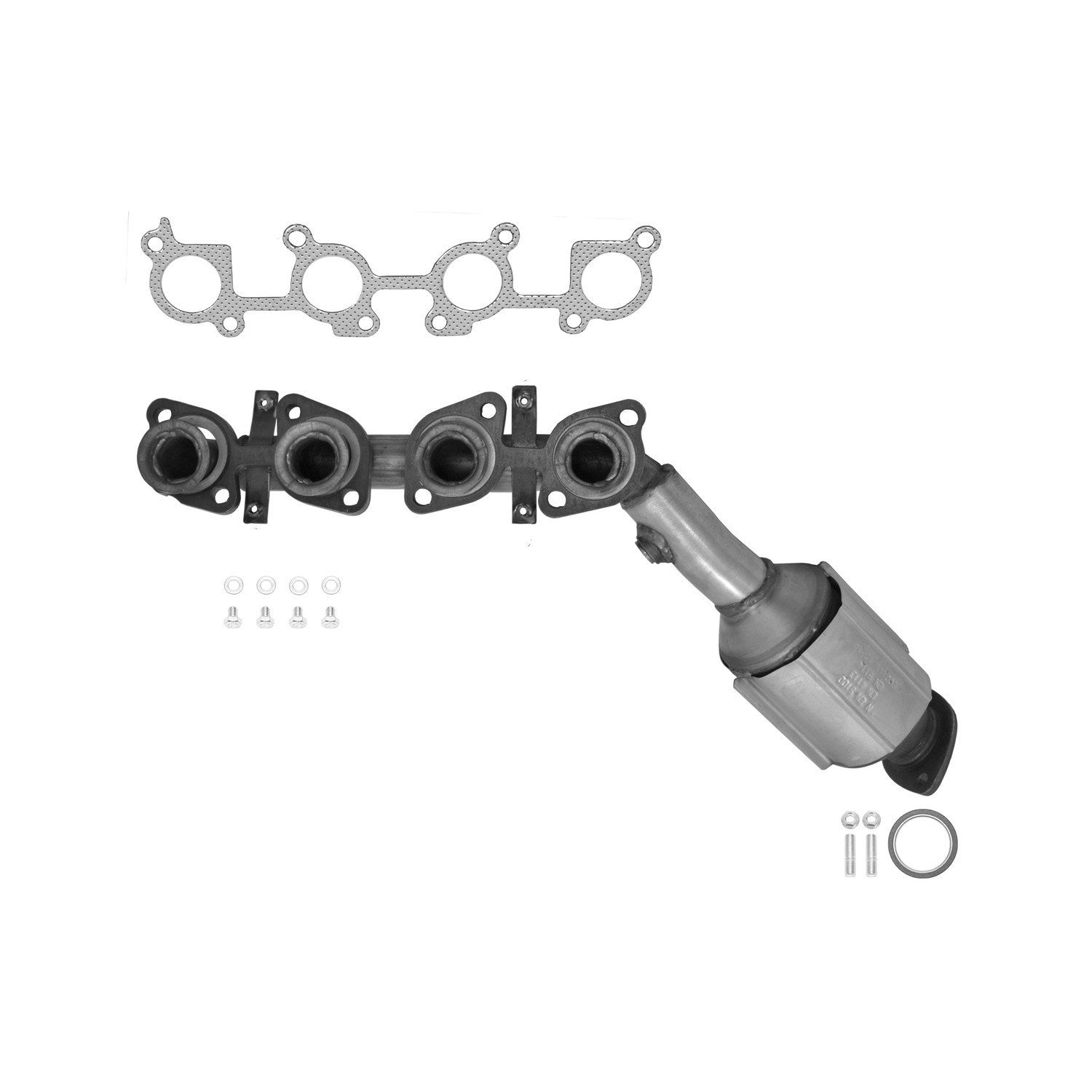 Eastern Catalytic Catalytic Converter with Integrated Exhaust Manifold 41006