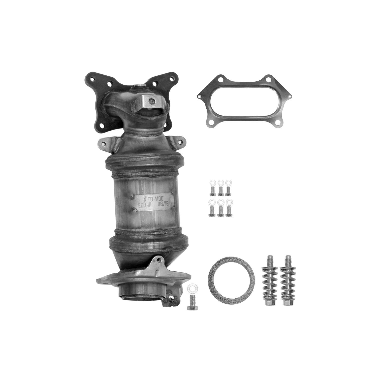 Eastern Catalytic Catalytic Converter with Integrated Exhaust Manifold 41019