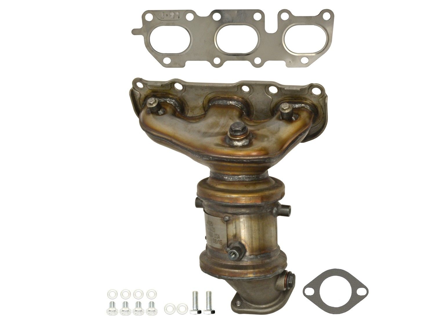 Eastern Catalytic Catalytic Converter with Integrated Exhaust Manifold 41025
