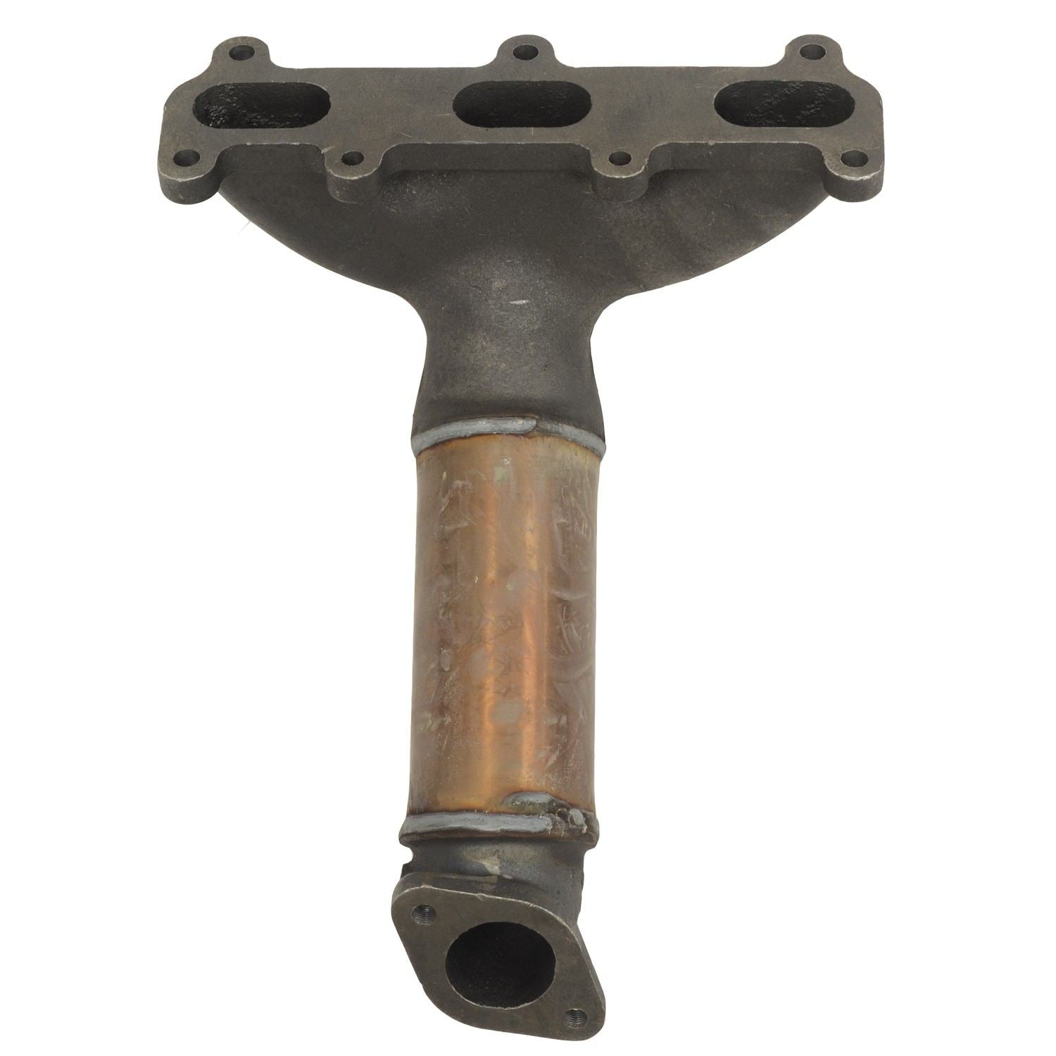 Eastern Catalytic Catalytic Converter with Integrated Exhaust Manifold  top view frsport 41027