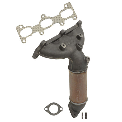 Eastern Catalytic Catalytic Converter with Integrated Exhaust Manifold  top view frsport 41027