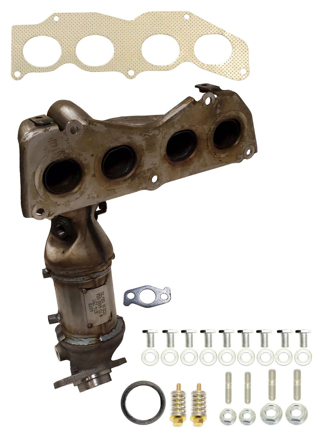 Eastern Catalytic Catalytic Converter with Integrated Exhaust Manifold 41178