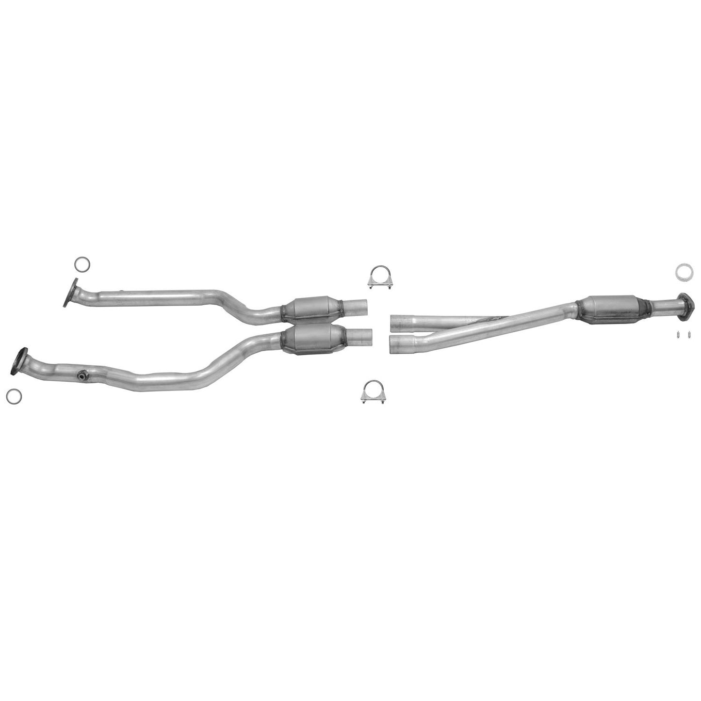 Eastern Catalytic Catalytic Converter  top view frsport 41195