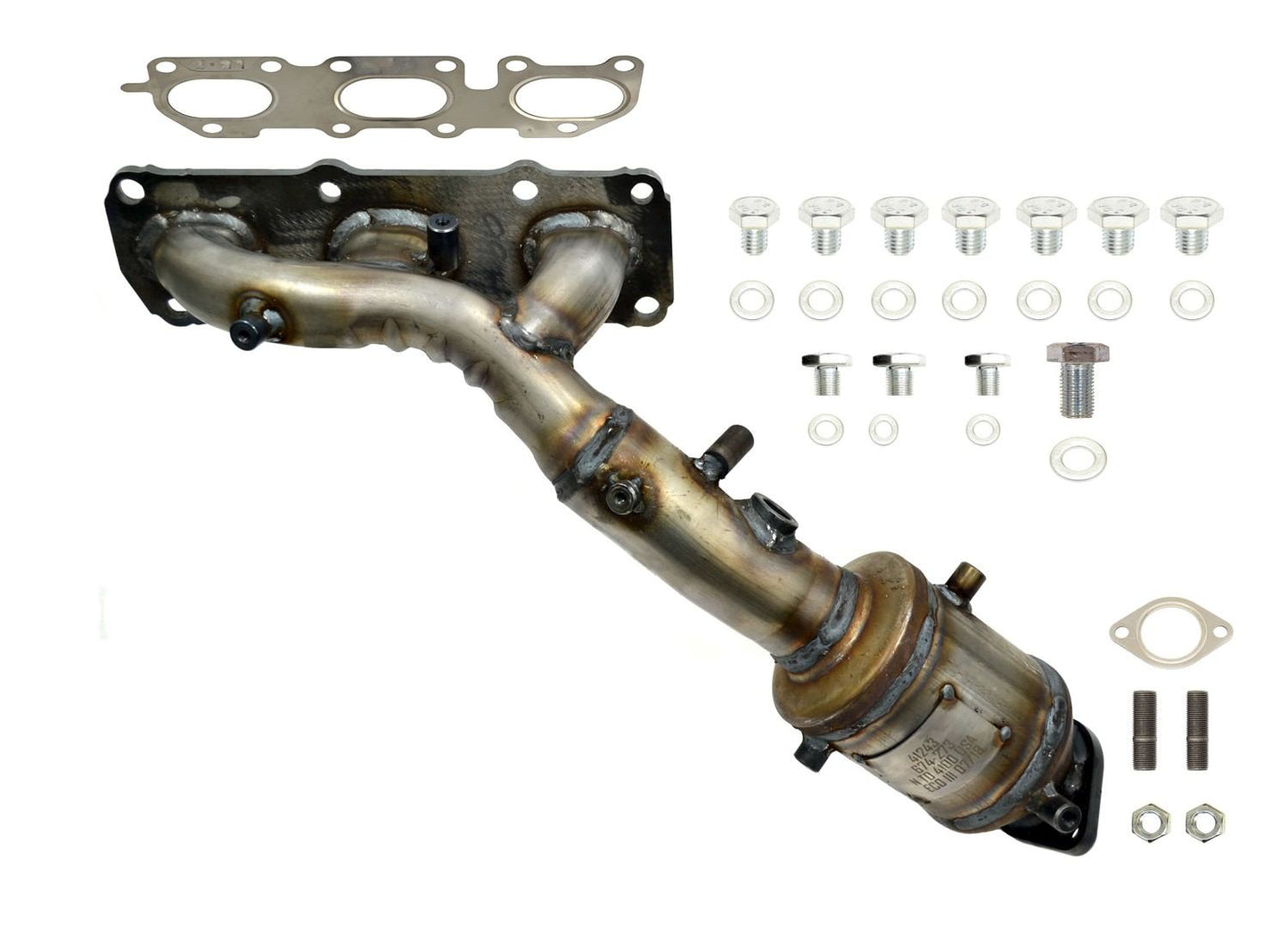 Eastern Catalytic Catalytic Converter with Integrated Exhaust Manifold 41243