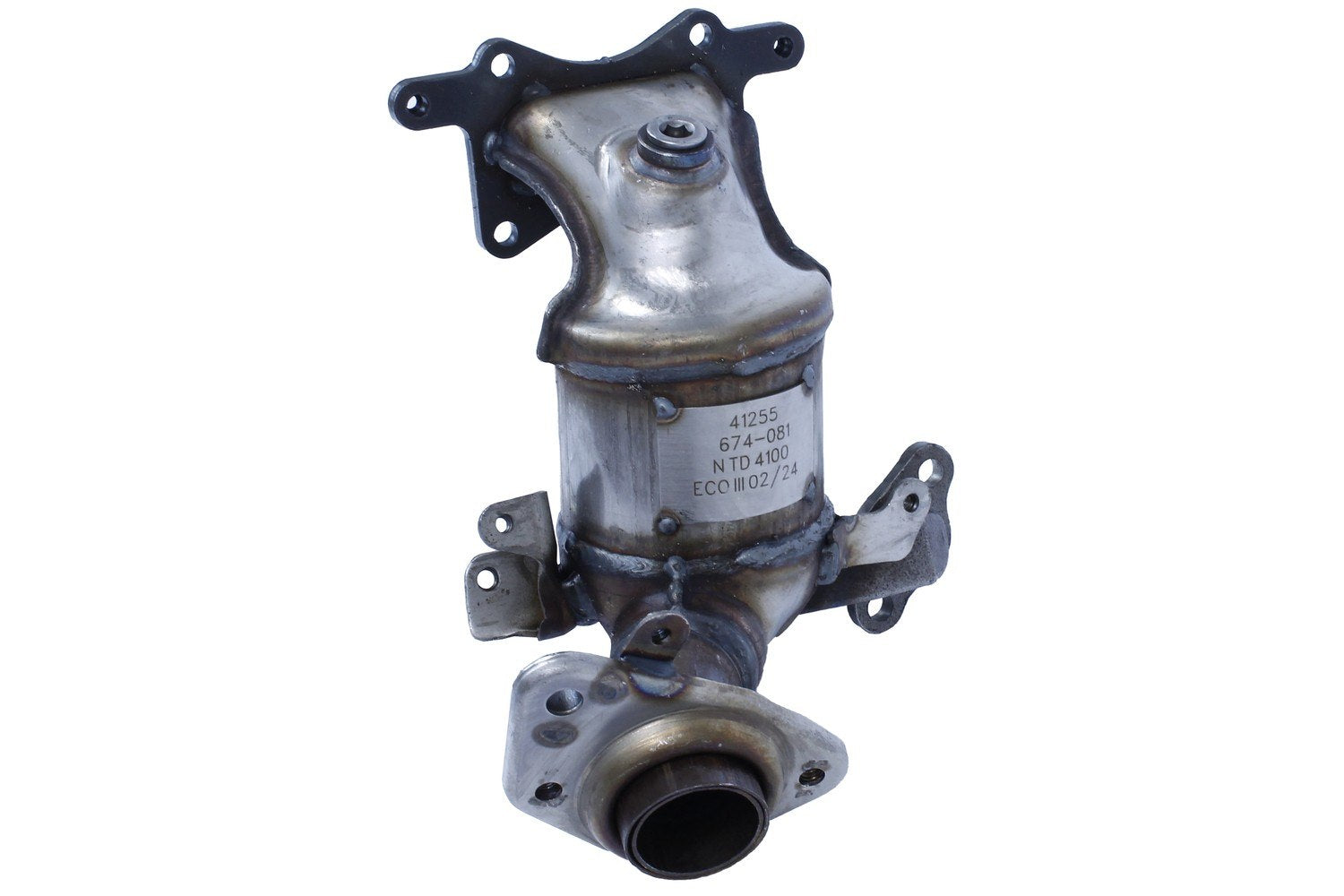 Eastern Catalytic Catalytic Converter with Integrated Exhaust Manifold 41255