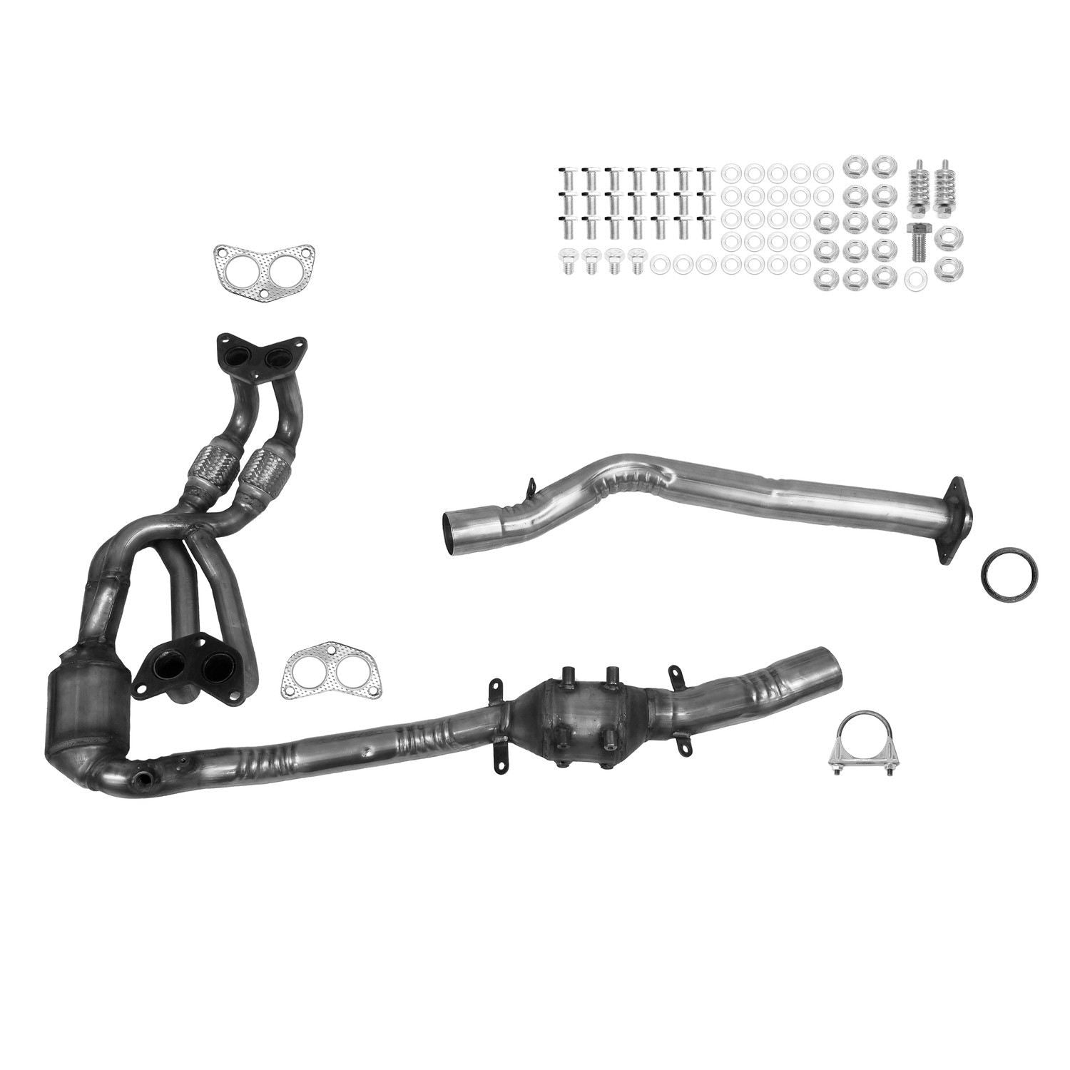 Eastern Catalytic Catalytic Converter with Integrated Exhaust Manifold 41256