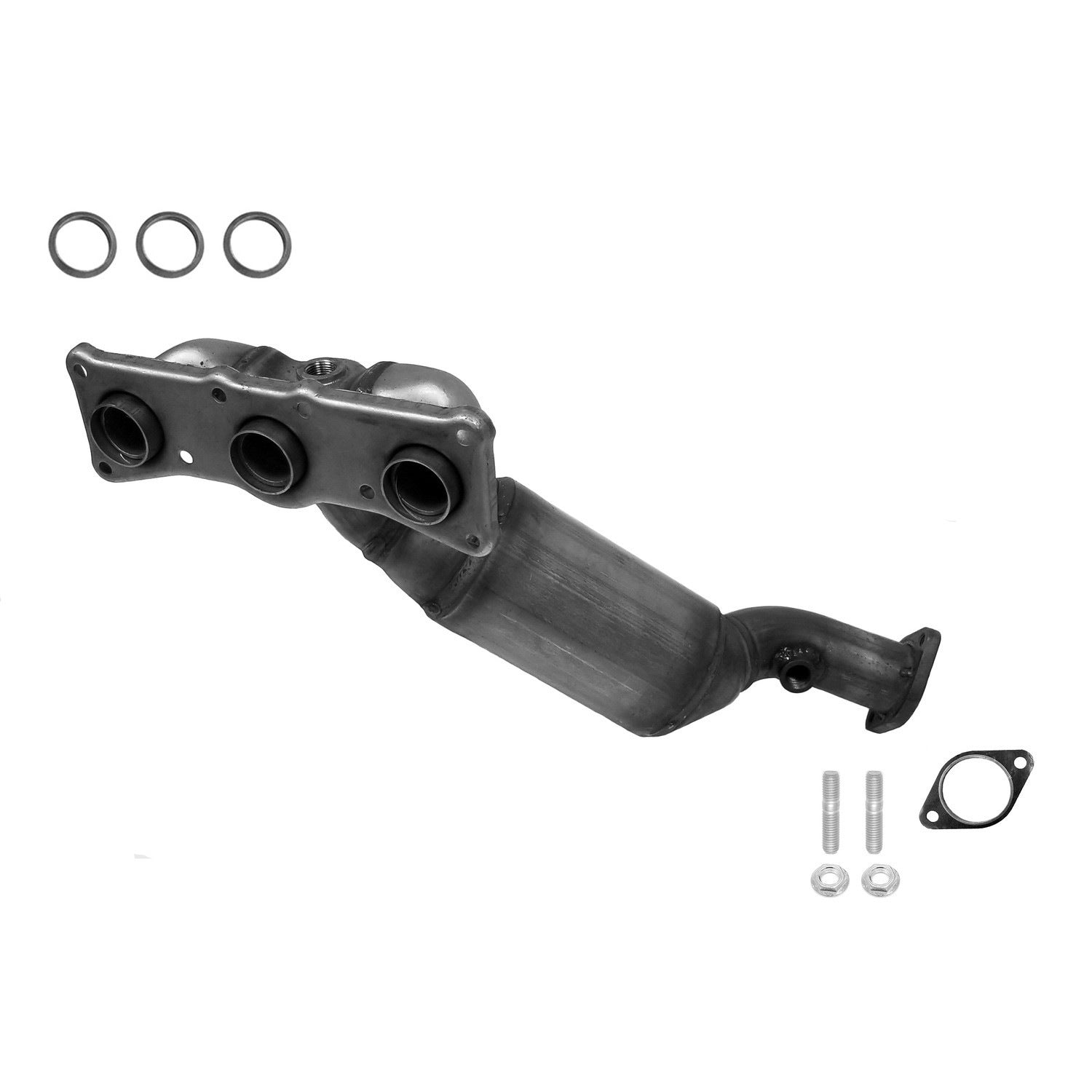 Eastern Catalytic Catalytic Converter with Integrated Exhaust Manifold 41258