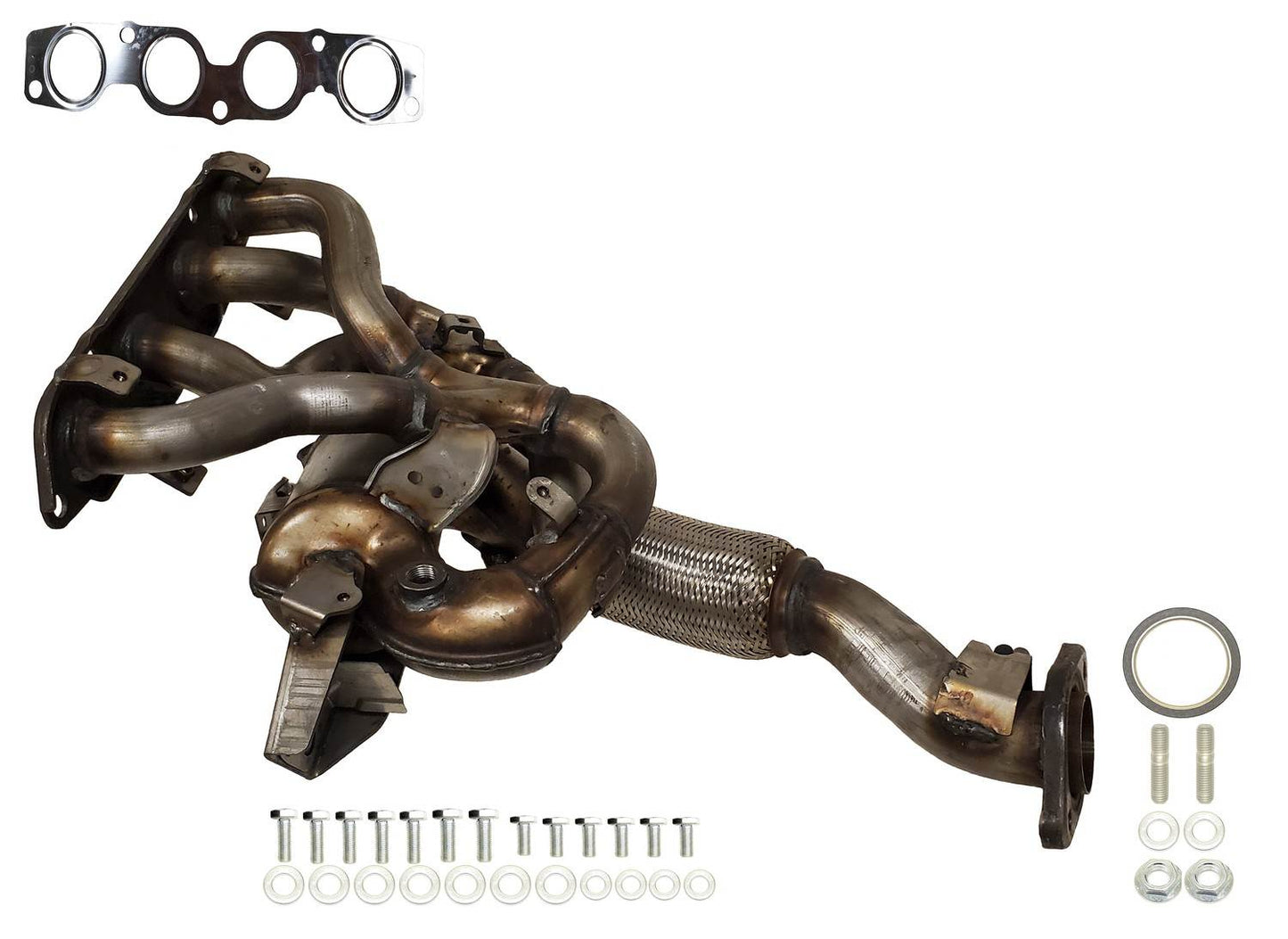 Eastern Catalytic Catalytic Converter with Integrated Exhaust Manifold 41279