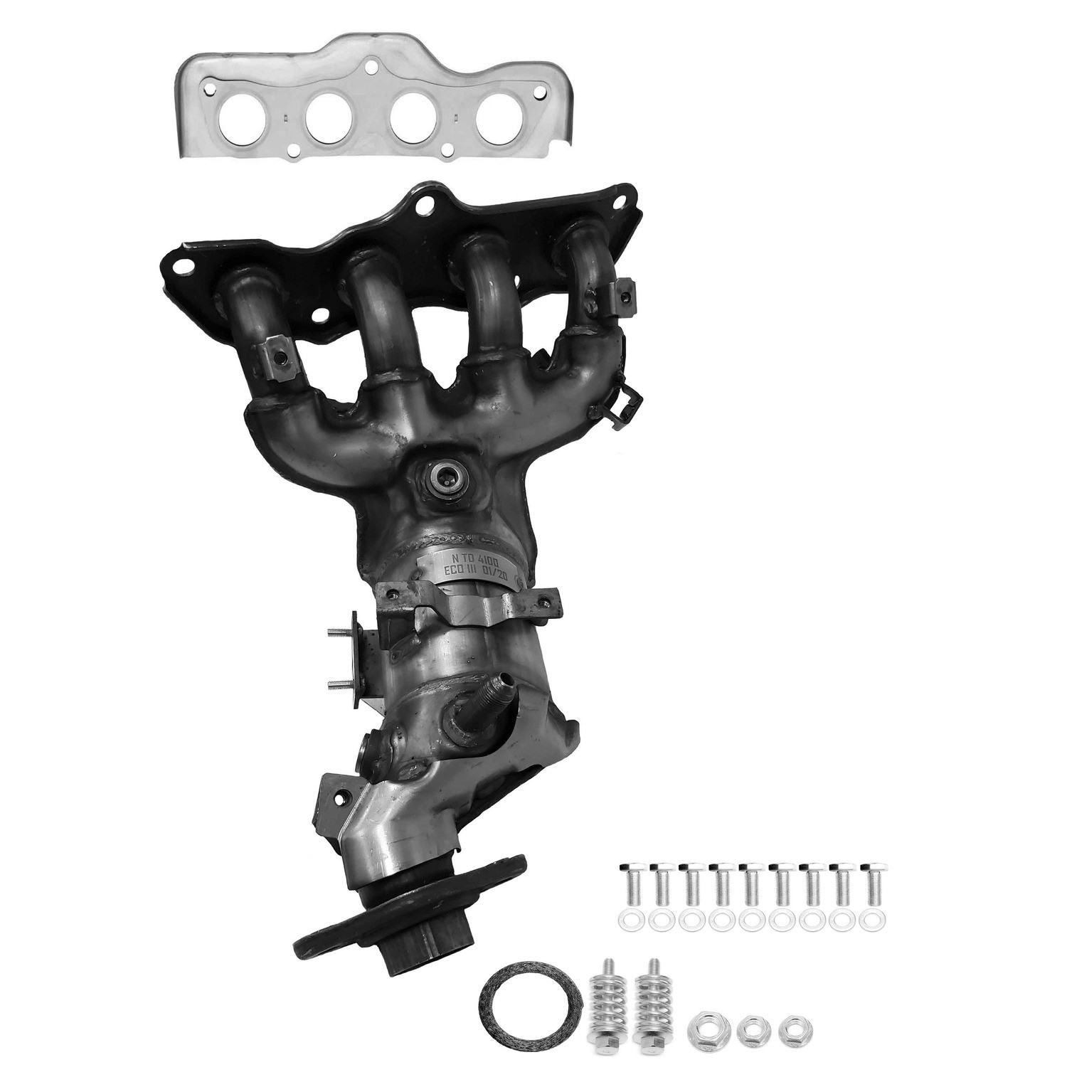 Eastern Catalytic Catalytic Converter with Integrated Exhaust Manifold 41306