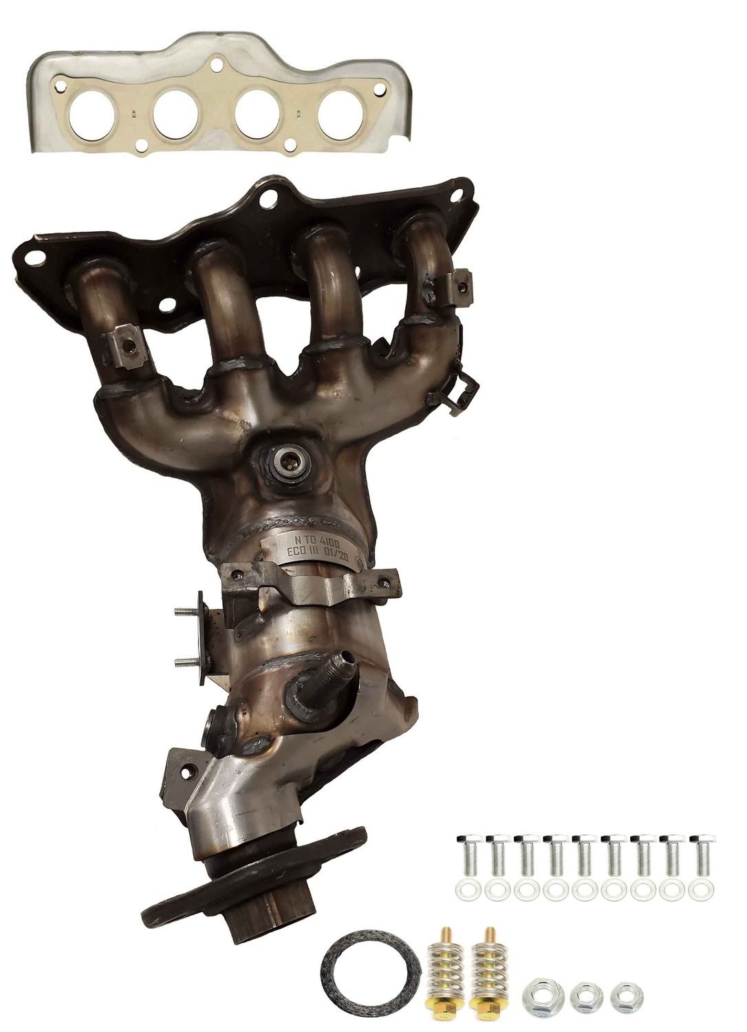 Eastern Catalytic Catalytic Converter with Integrated Exhaust Manifold 41306