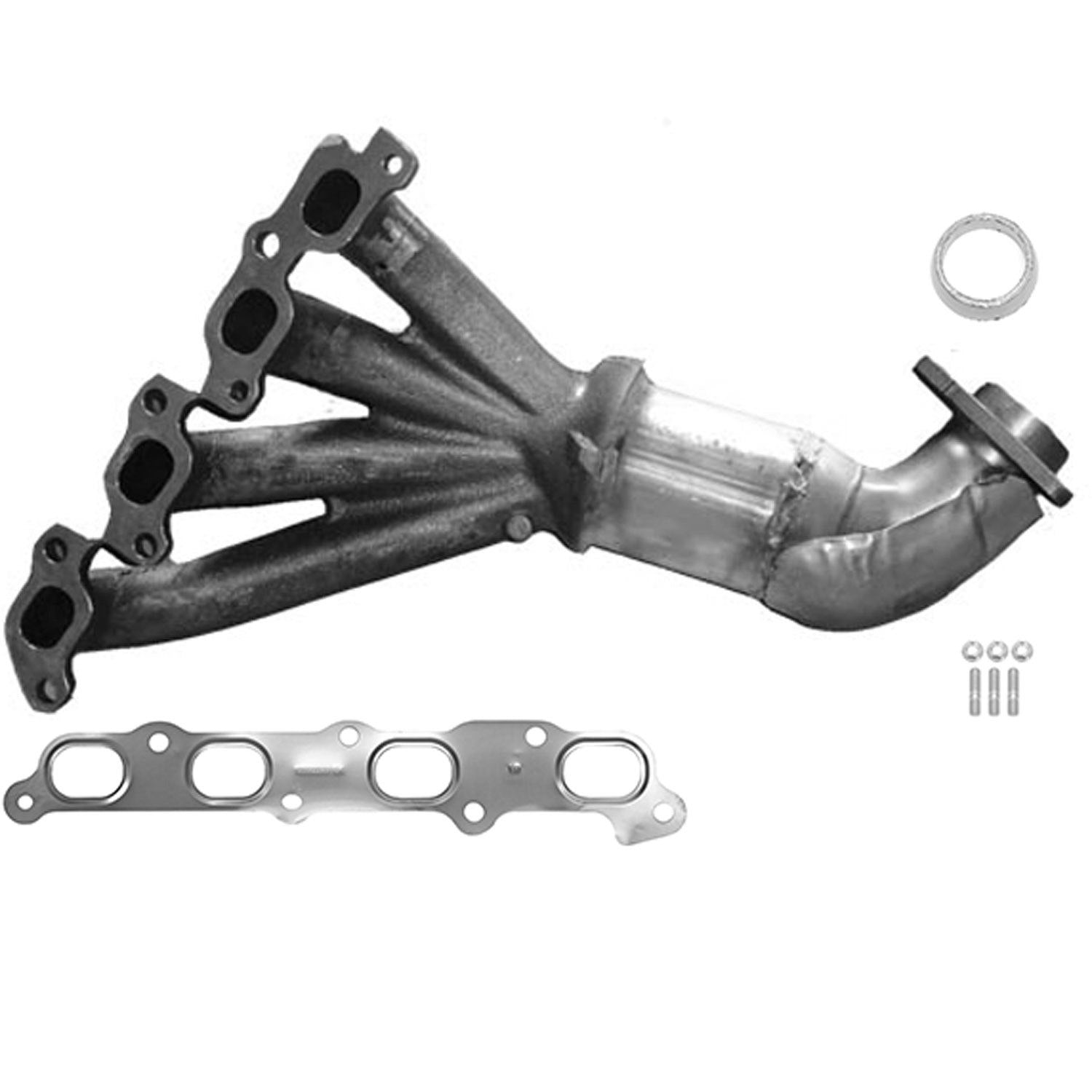 Eastern Catalytic Catalytic Converter with Integrated Exhaust Manifold 50458