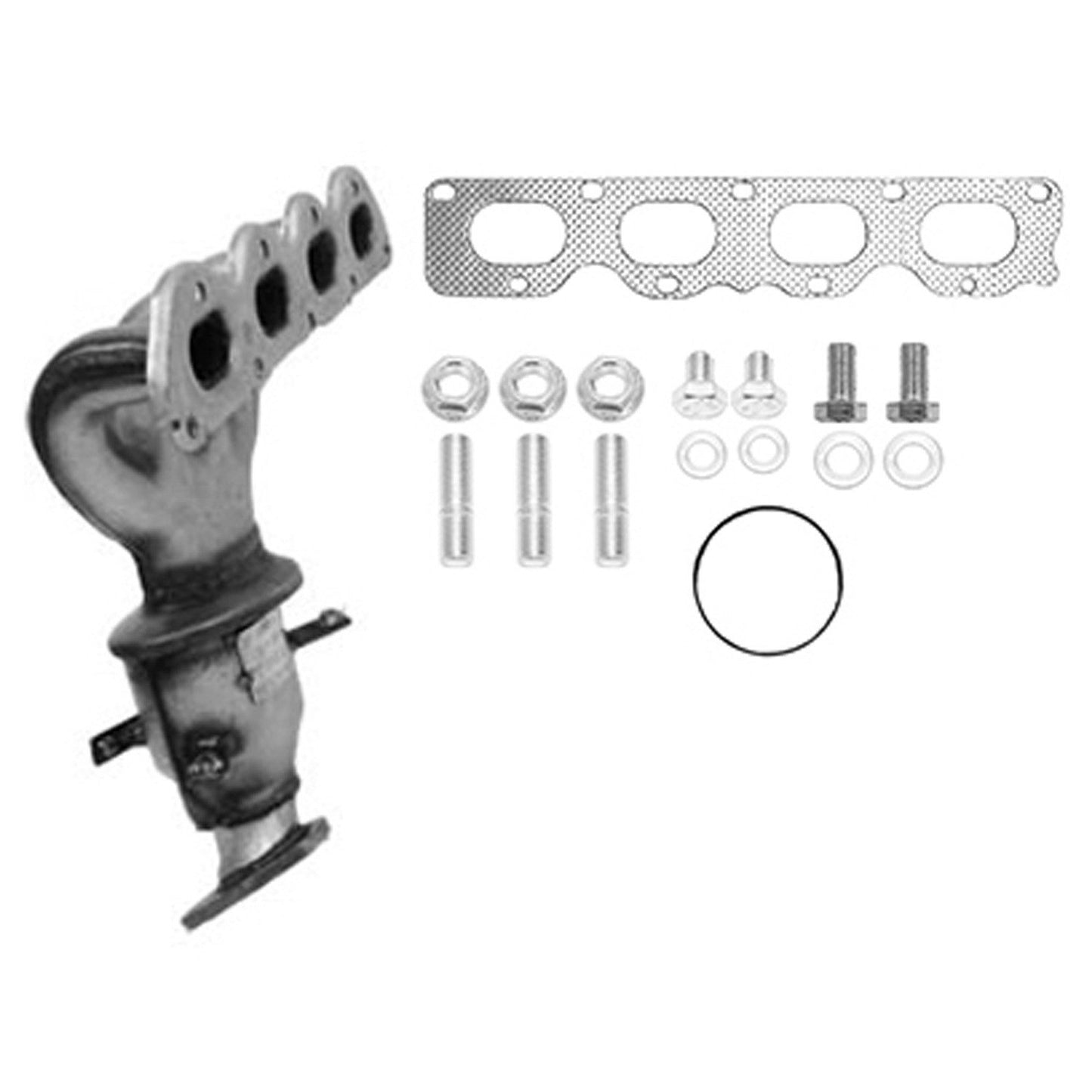 Eastern Catalytic Catalytic Converter with Integrated Exhaust Manifold 50485