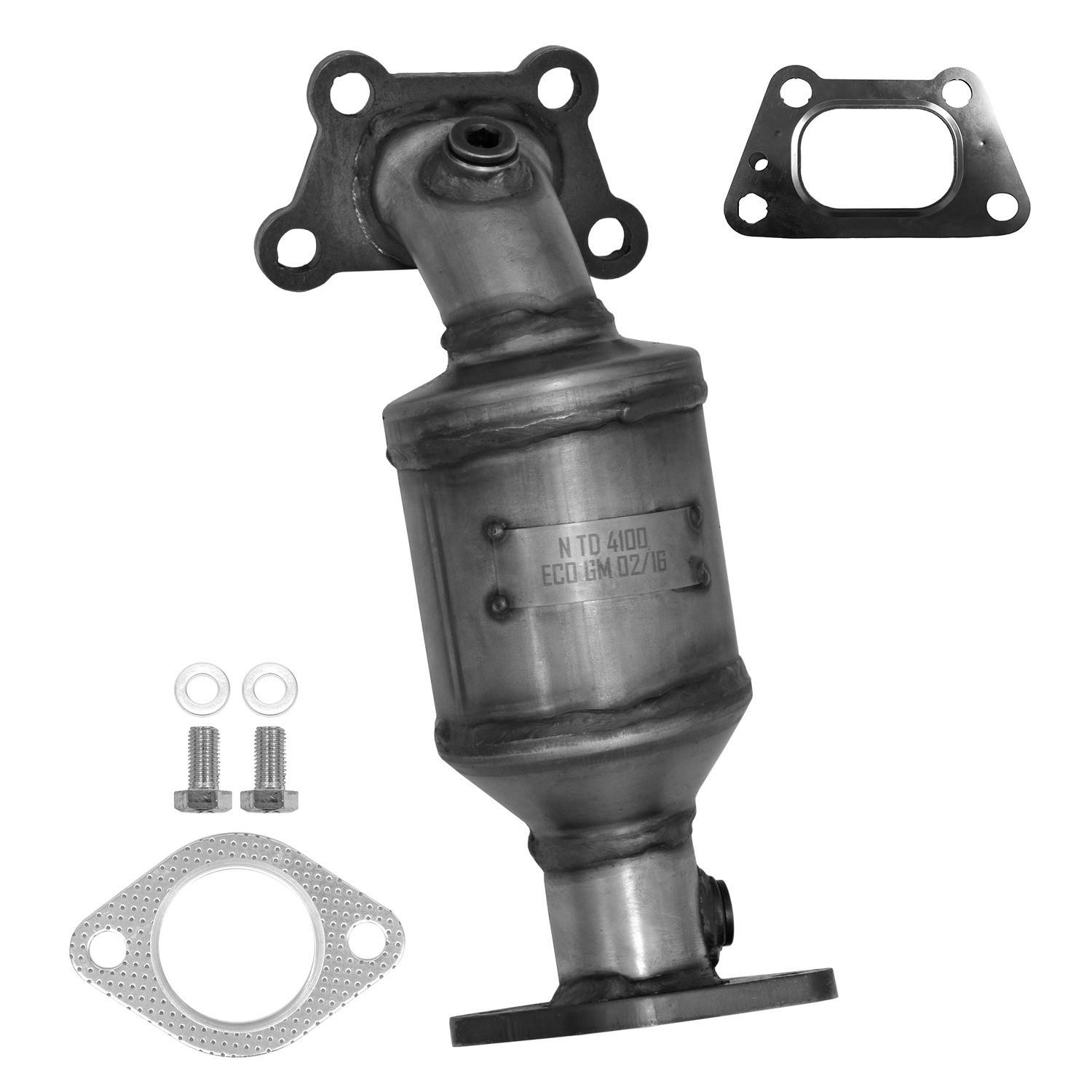 Eastern Catalytic Catalytic Converter with Integrated Exhaust Manifold 50550