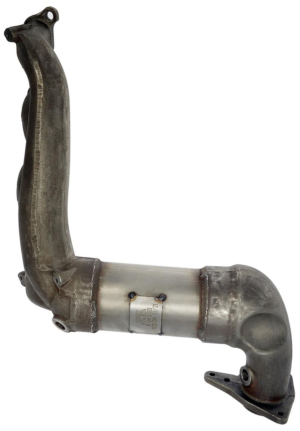 Eastern Catalytic Catalytic Converter with Integrated Exhaust Manifold 50562