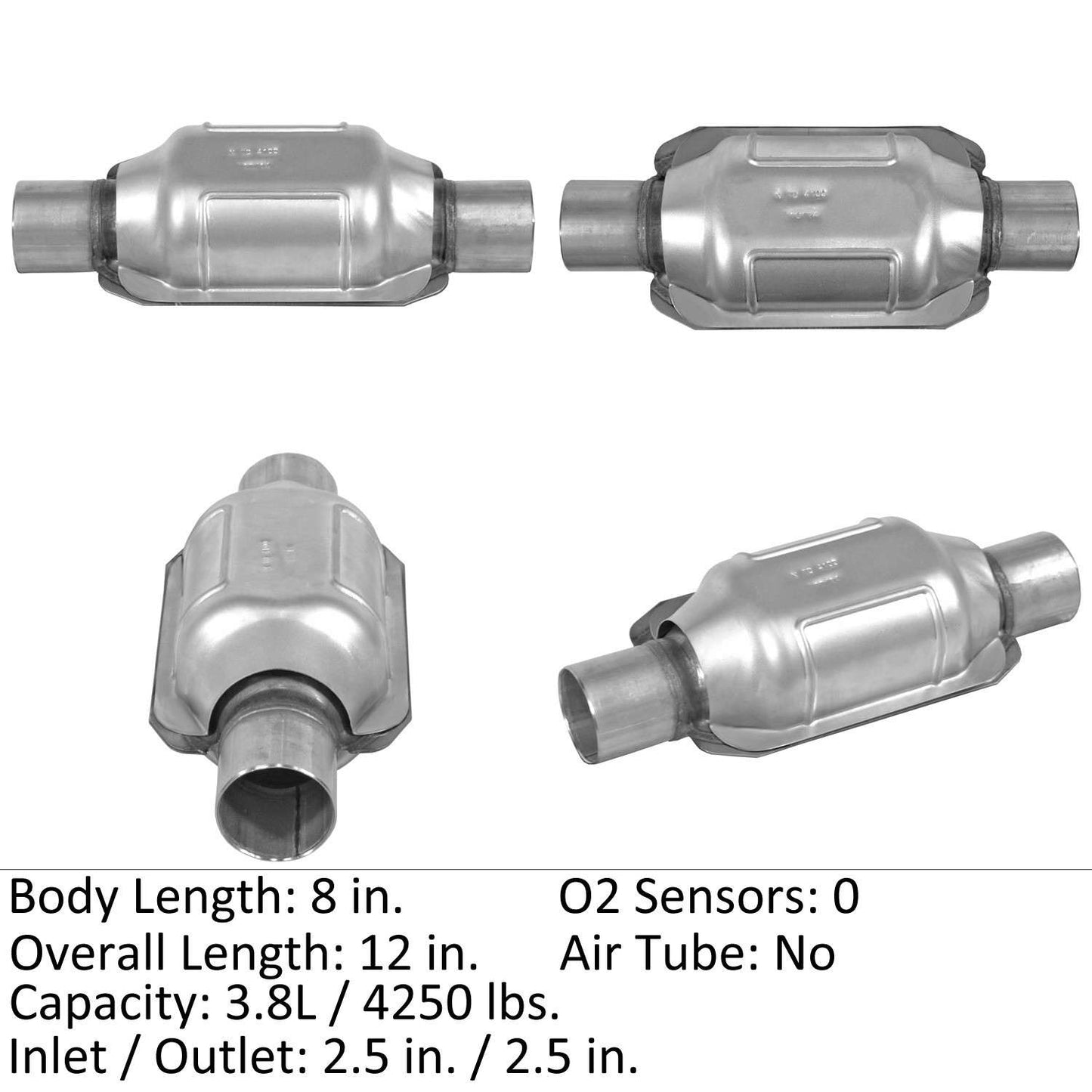 Eastern Catalytic Catalytic Converter 70249
