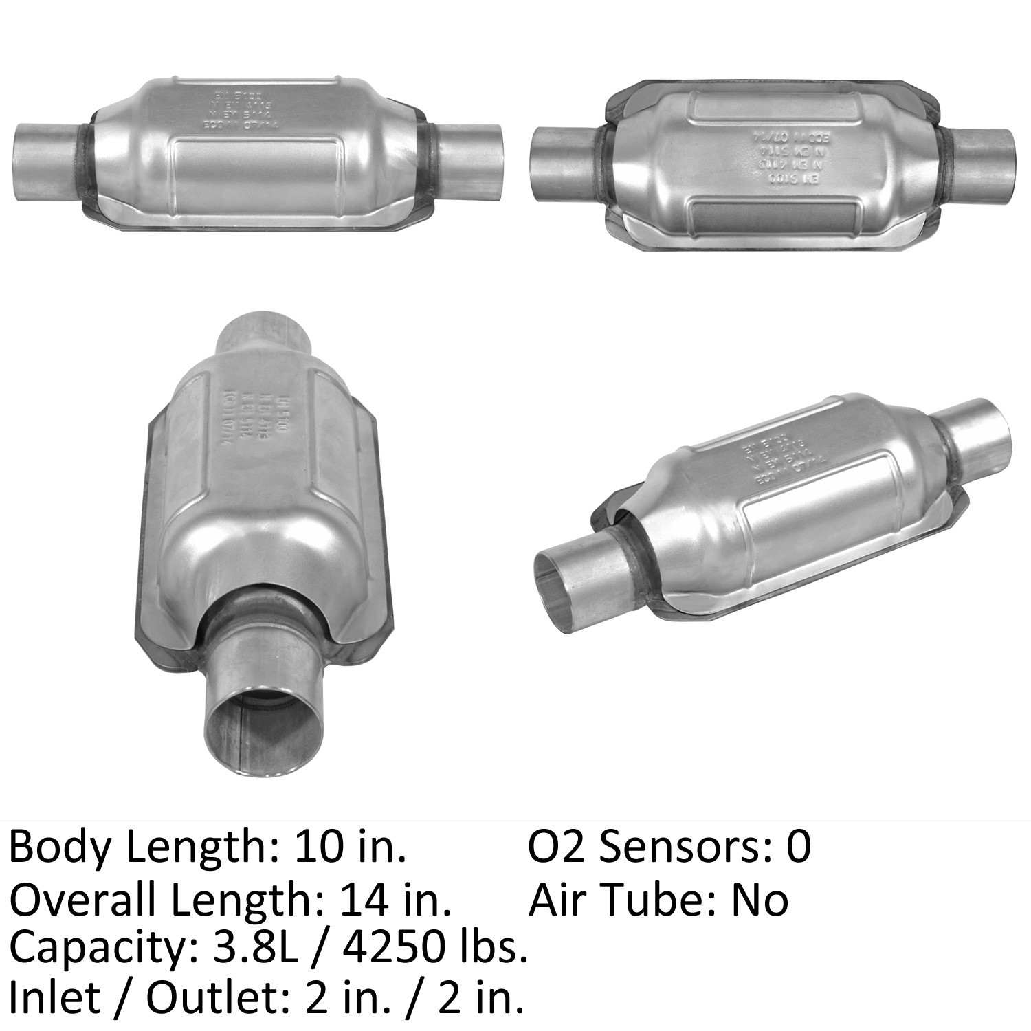 Eastern Catalytic Catalytic Converter 70257