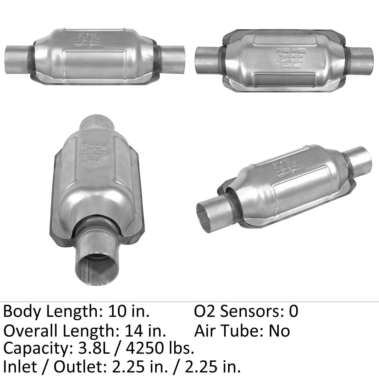 Eastern Catalytic Catalytic Converter 70258