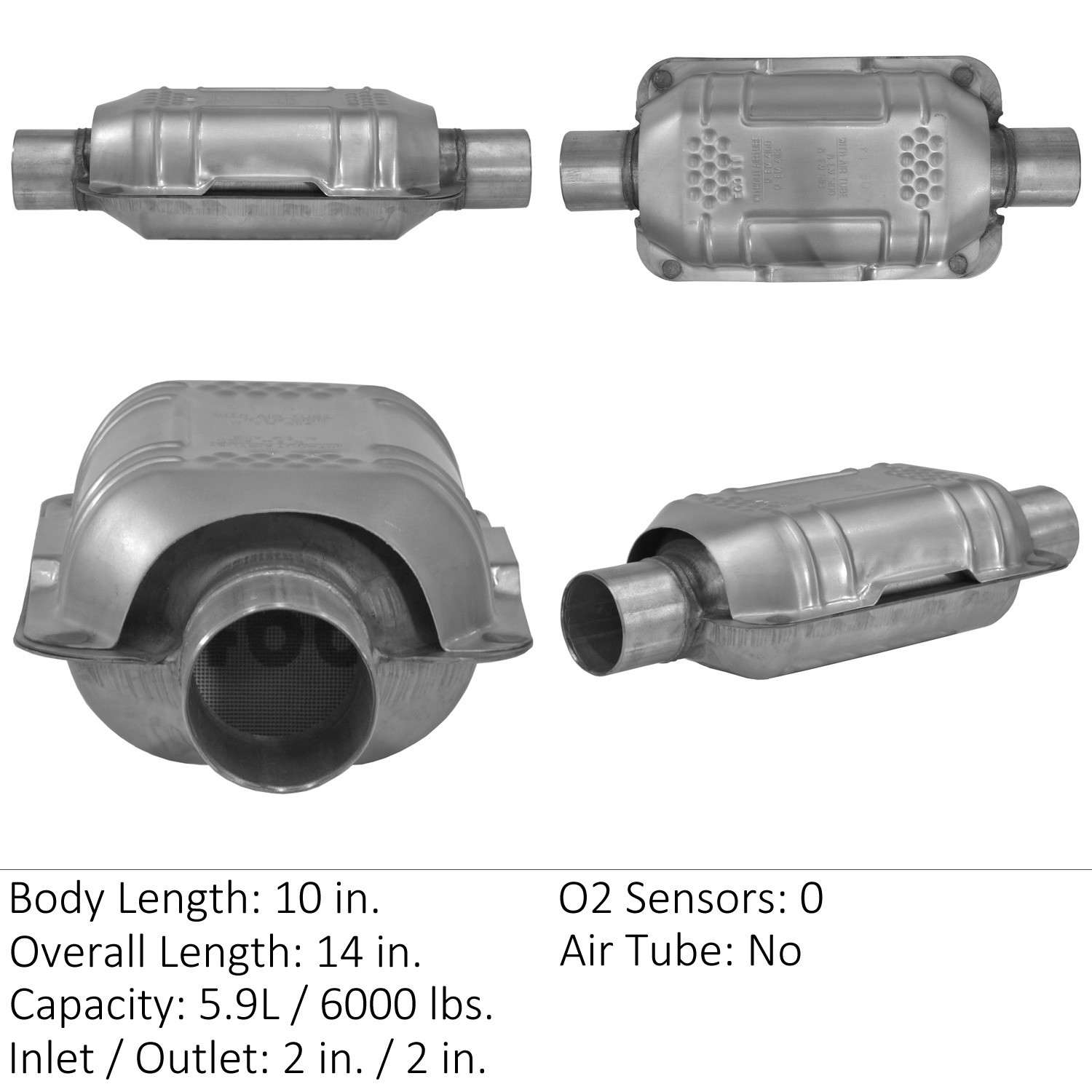 Eastern Catalytic Catalytic Converter 70316