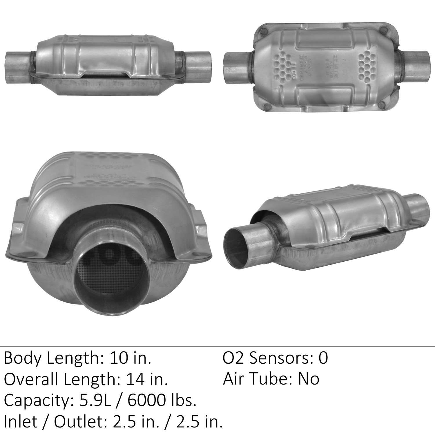 Eastern Catalytic Catalytic Converter 70318