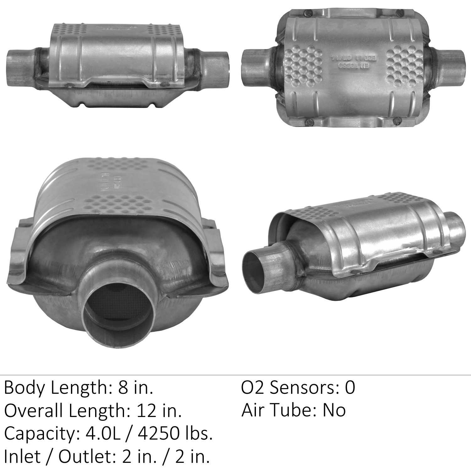 Eastern Catalytic Catalytic Converter 70382