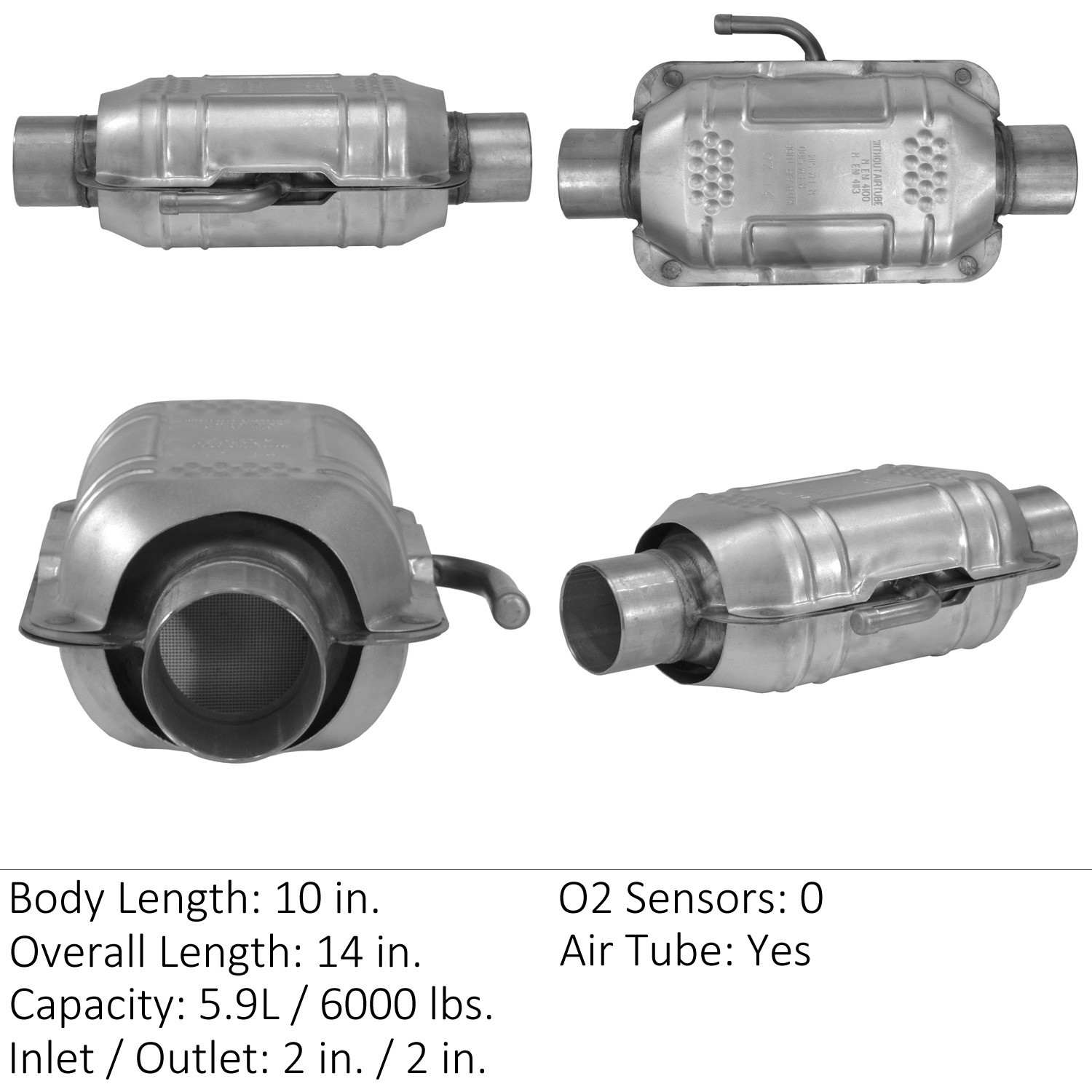 Eastern Catalytic Catalytic Converter 70419