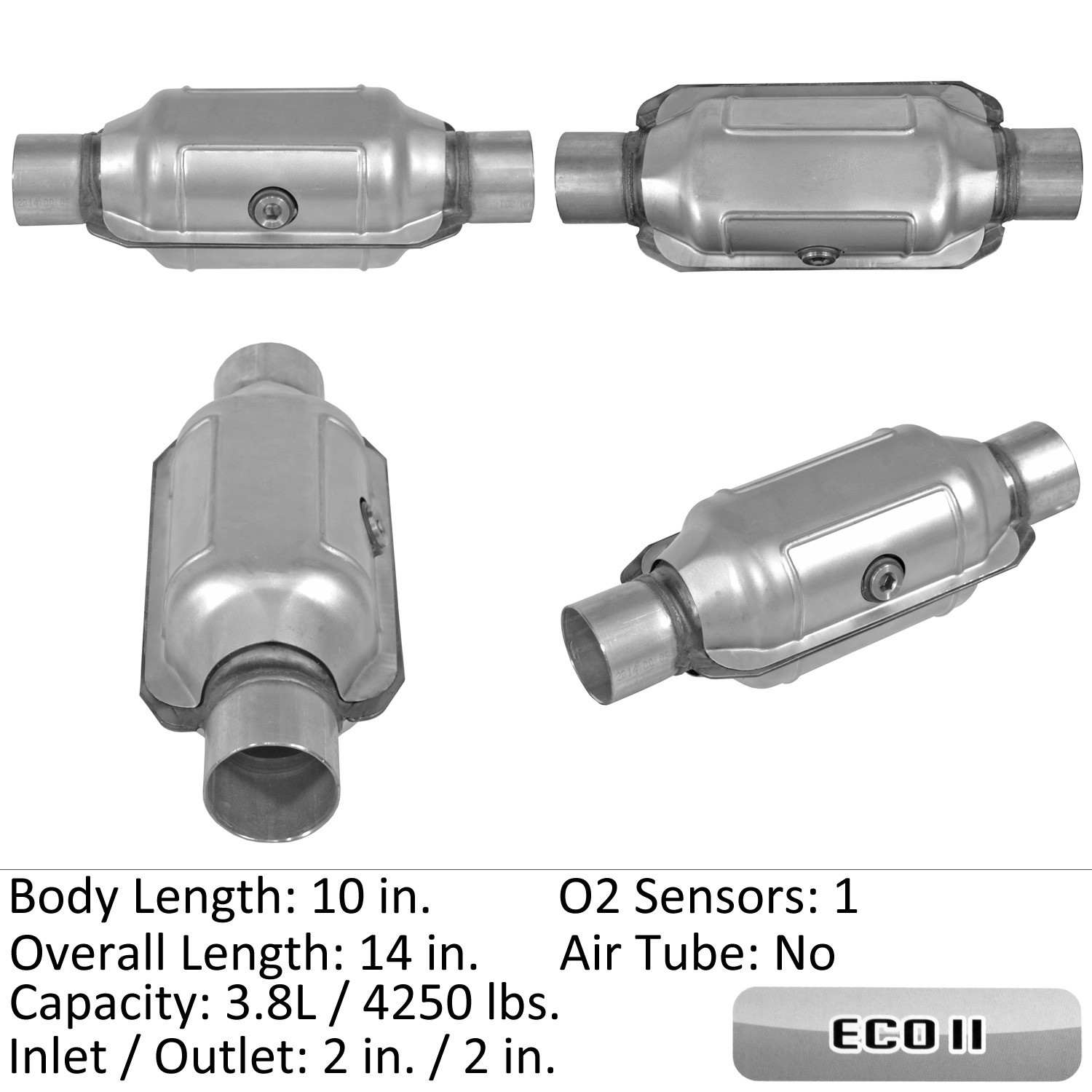 Eastern Catalytic Catalytic Converter 82614